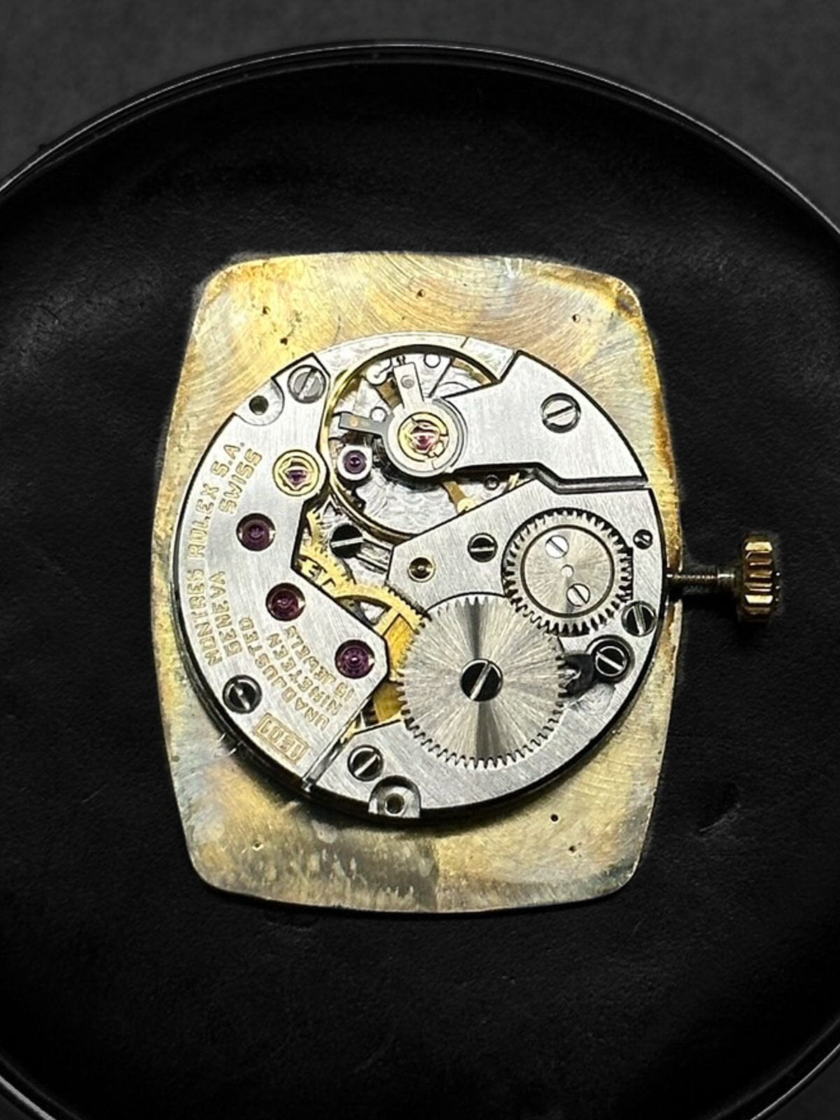 Rolex チェリーニ 3807 YG シャンパンダイアル 裏蓋シールあり Watch ROLEX