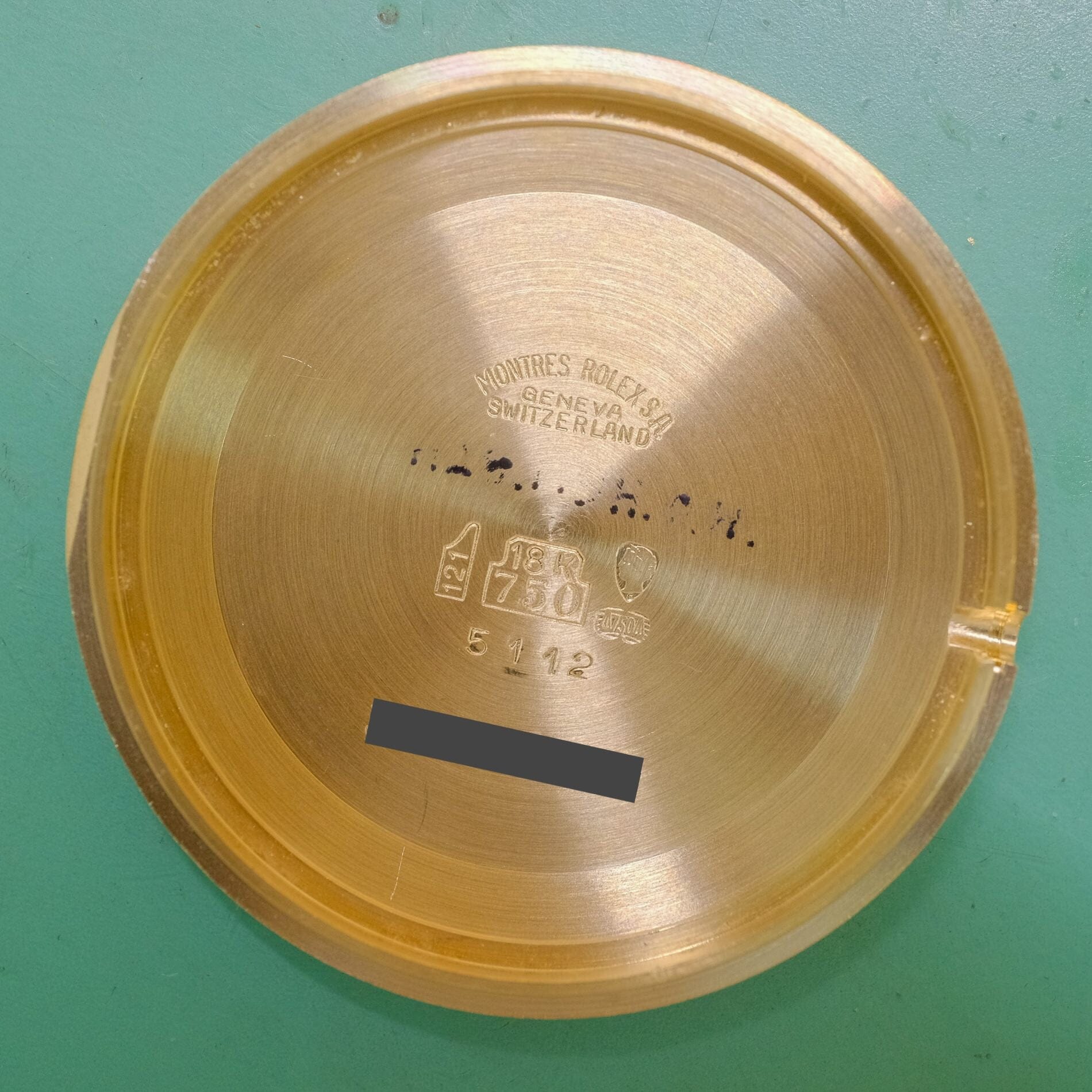 Rolex チェリーニ 5112 YG シャンパンローマン 箱保証書付き Watch ROLEX