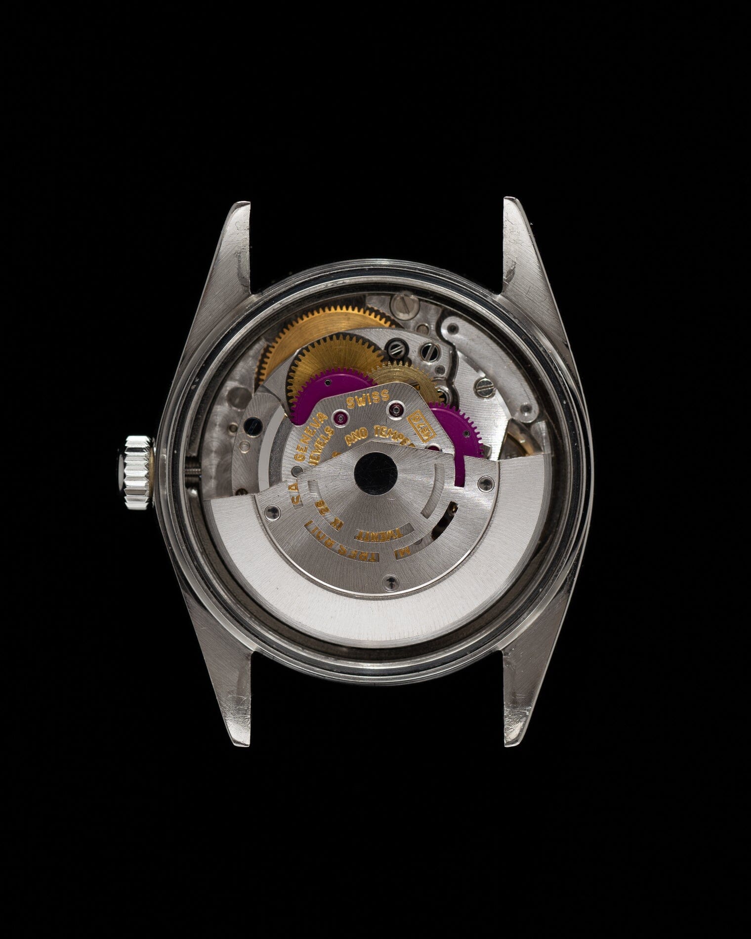 Rolex デイトジャスト 1601 ブラック "レッドアイ" Watch ROLEX