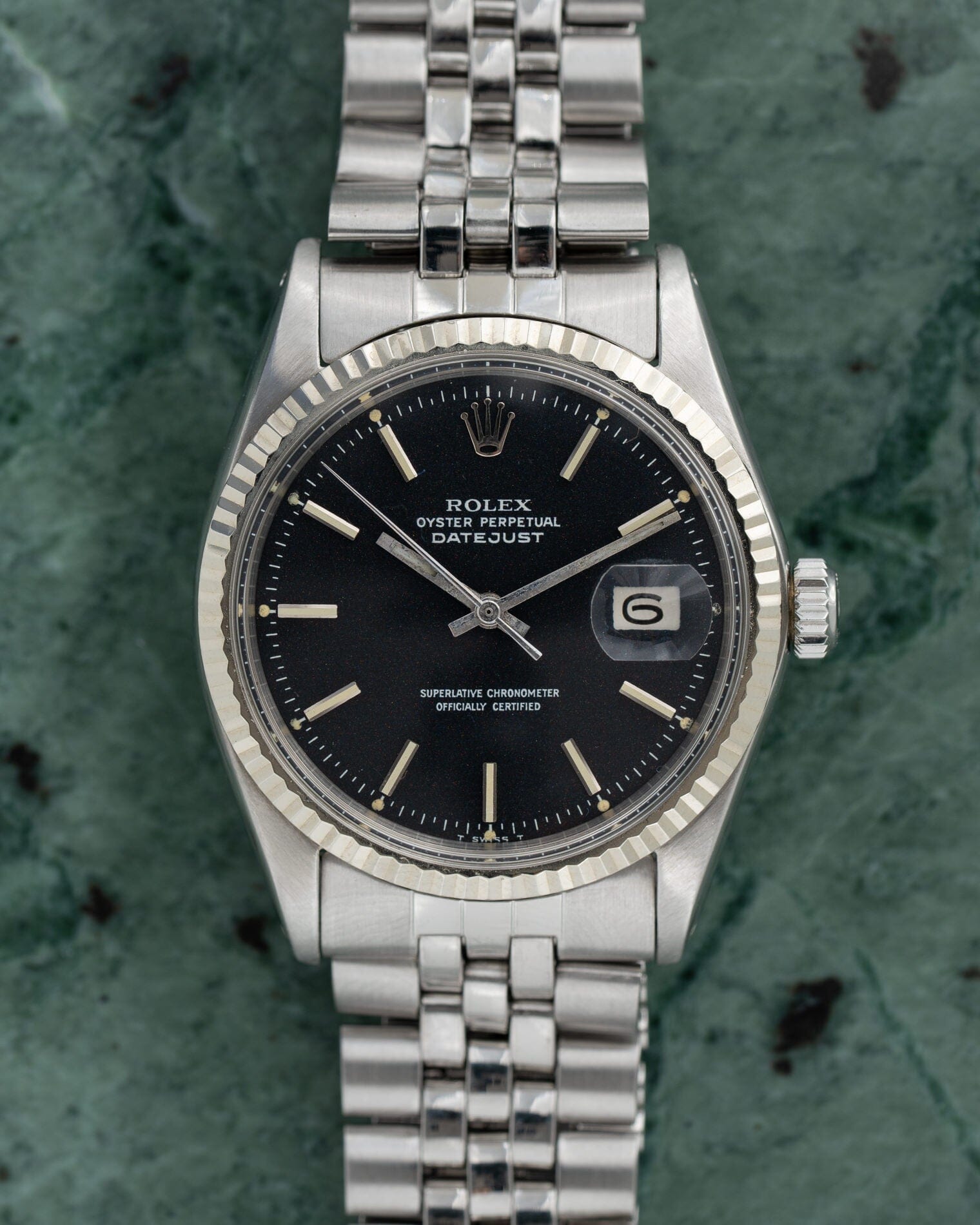 Rolex デイトジャスト 1601 ブラック "レッドアイ" Watch ROLEX