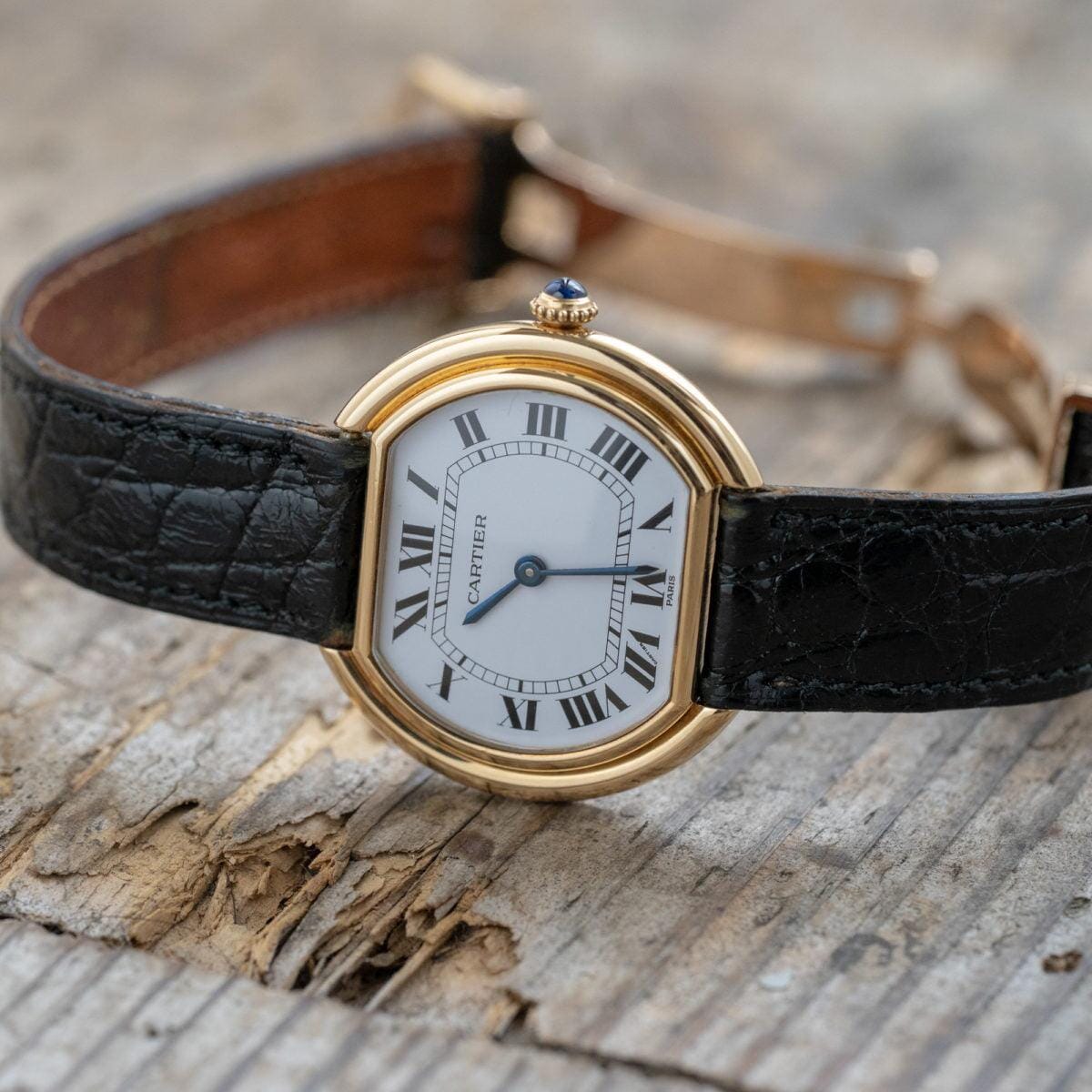 CARTIER Ellipse LM "PARIS" 18K YG - Arbitro