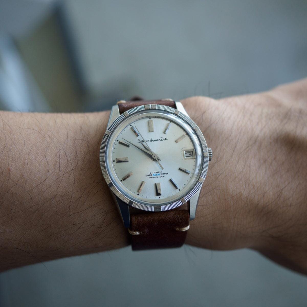 CITIZEN Homer Date 1970s - Arbitro