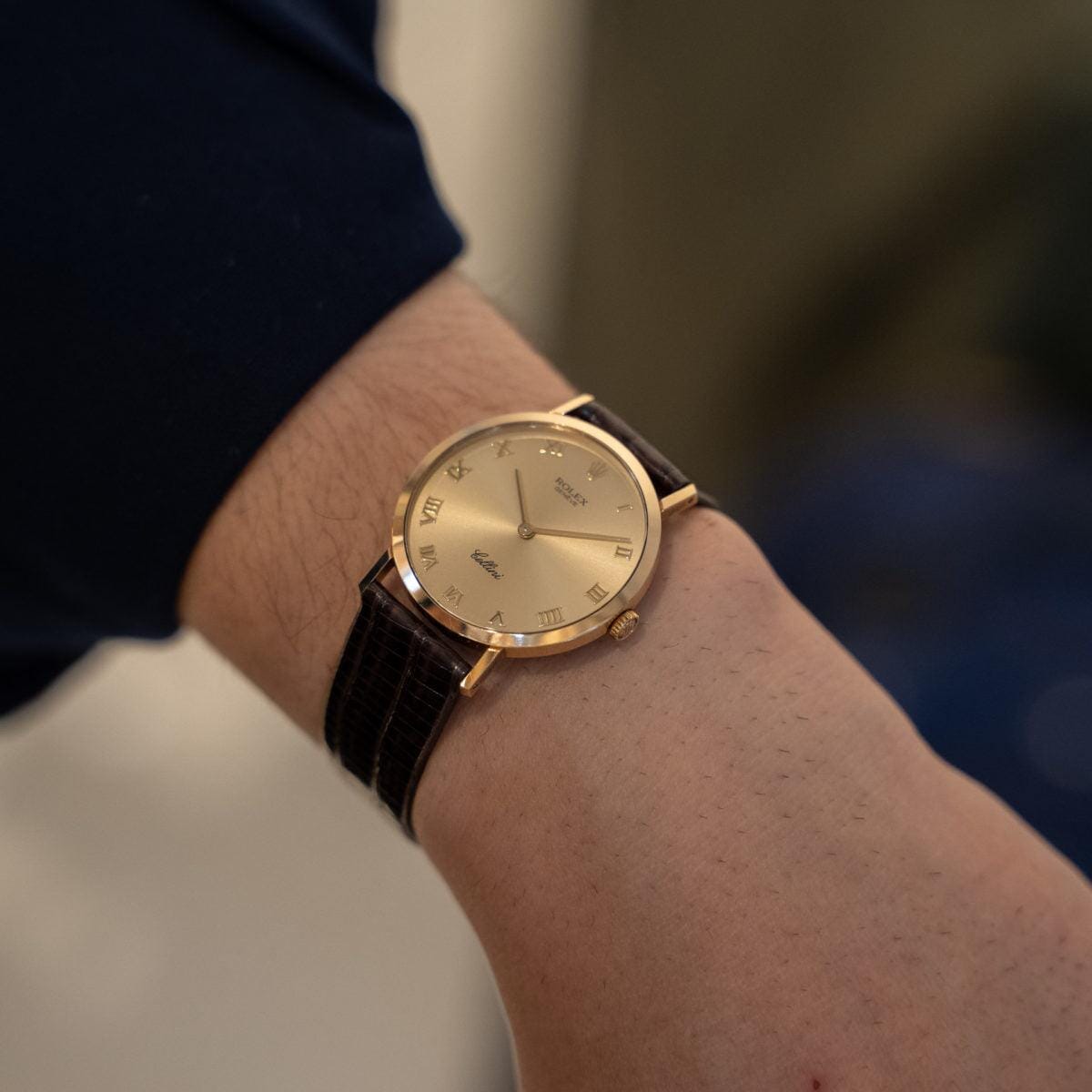 ROLEX Cellini 4112 18K YG 1990s - Arbitro