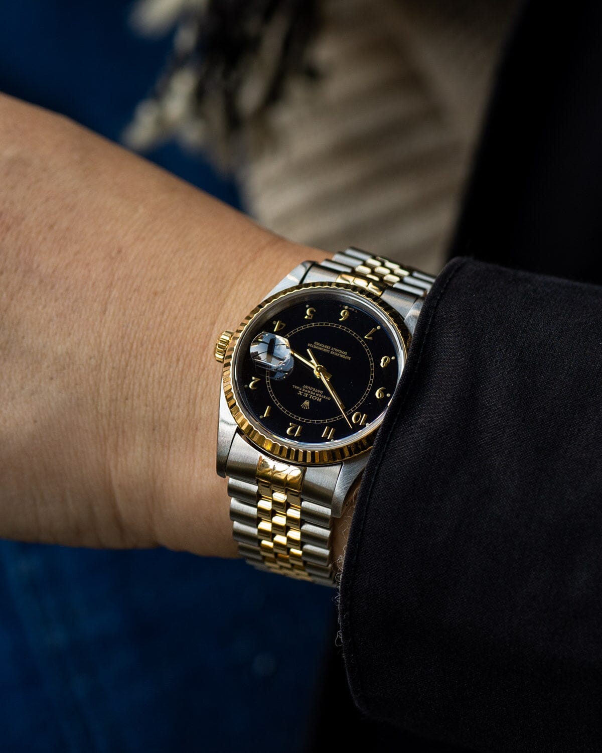 ロレックス デイトジャスト 16233 ステラボイラーゲージ 箱保証書付き Watch ROLEX
