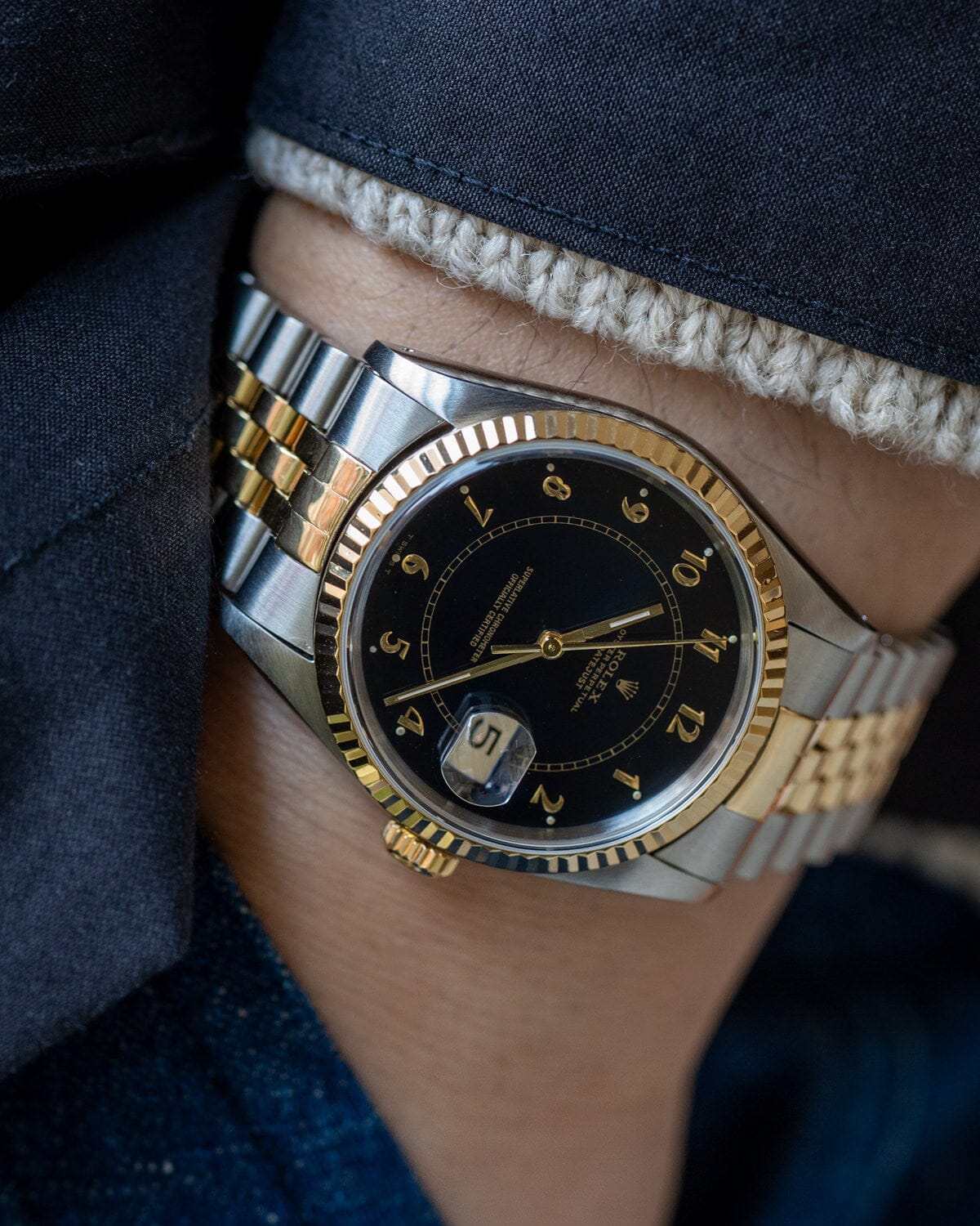 ロレックス デイトジャスト 16233 ステラボイラーゲージ 箱保証書付き Watch ROLEX