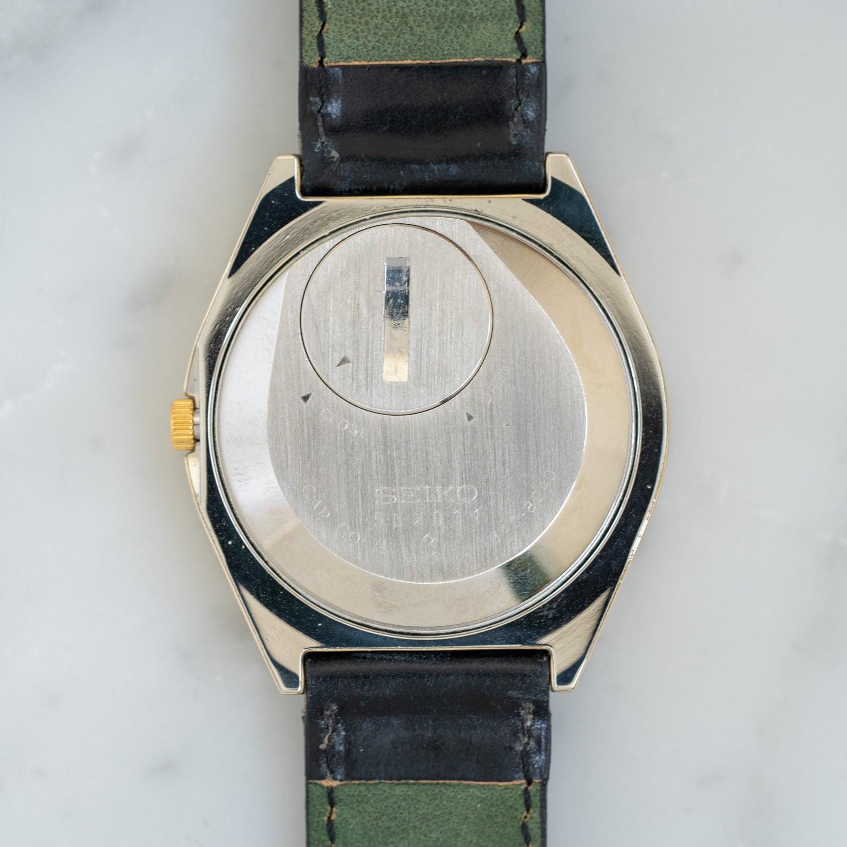 SEIKO GRAND QUARTZ 4840-8040 CAP GOLD - Arbitro