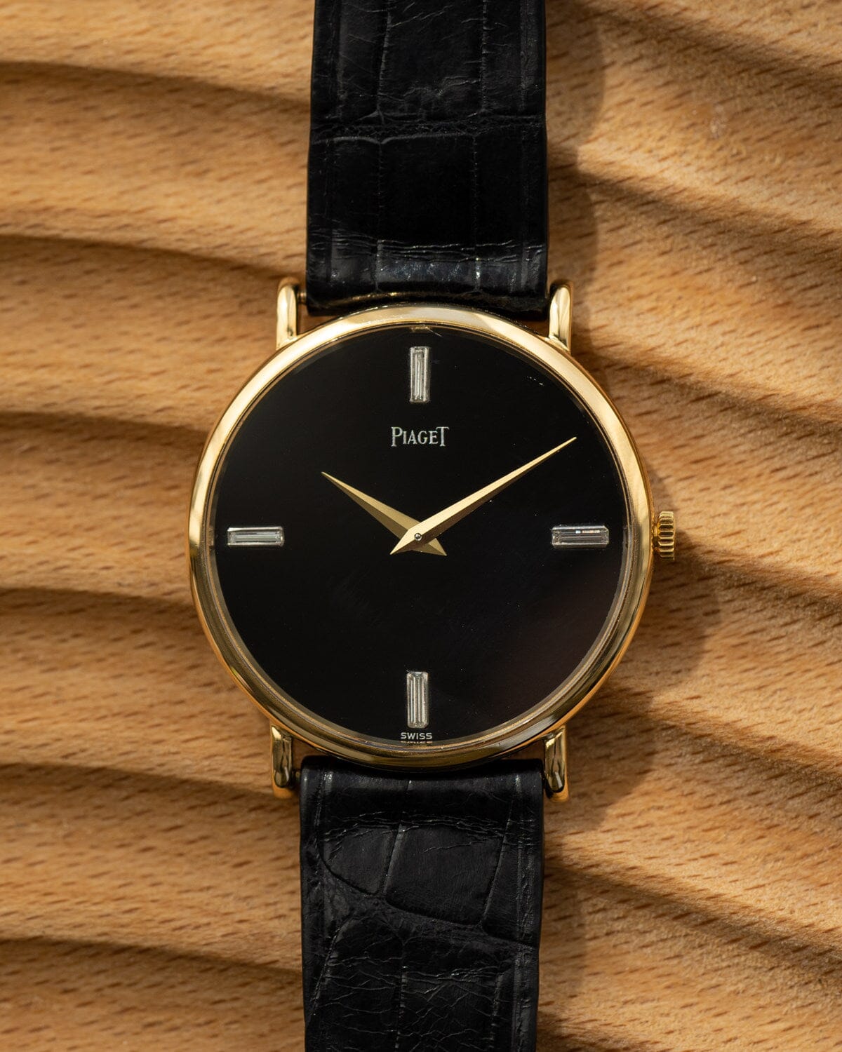 ピアジェ アルティプラノ 9025 YG オニキスダイアル Watch PIAGET