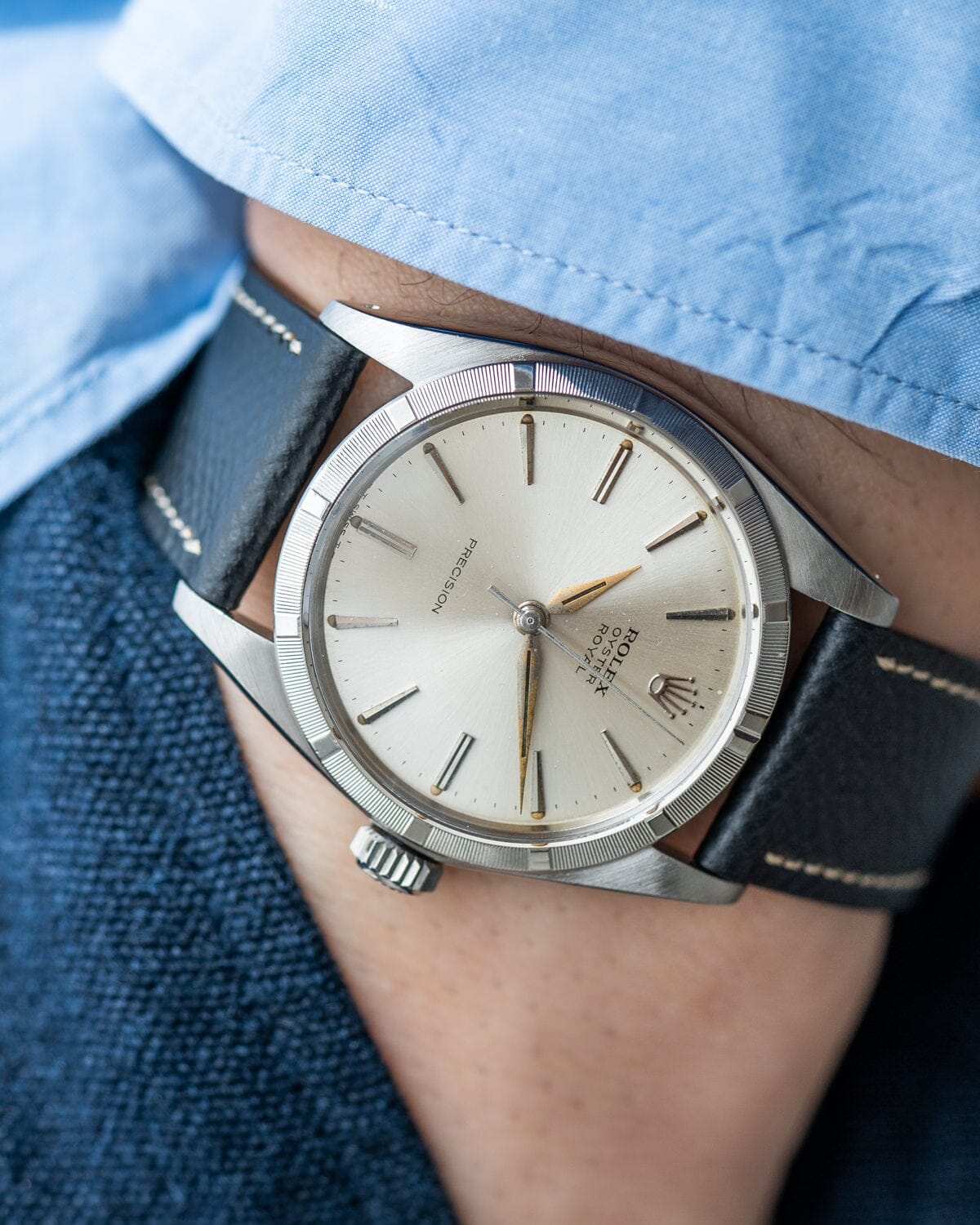 ロレックス オイスターロイヤル プレシジョン 6427 シルバーダイアル Watch ROLEX