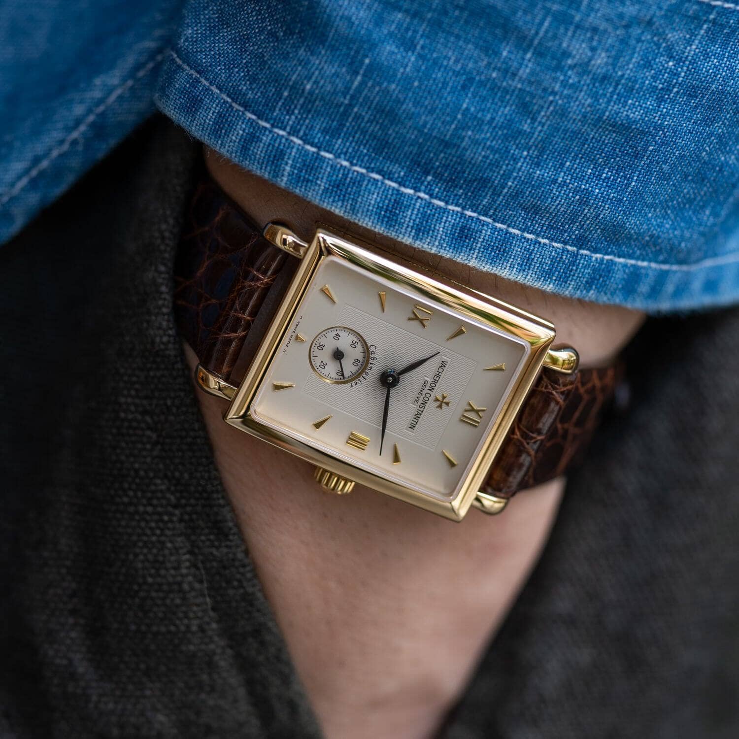 VACHERON CONSTANTIN Historiques 91001 "Cabinotier" YG Box and Paper - Arbitro