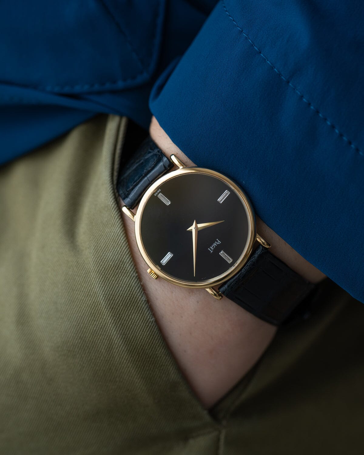 ピアジェ アルティプラノ 9025 YG オニキスダイアル Watch PIAGET