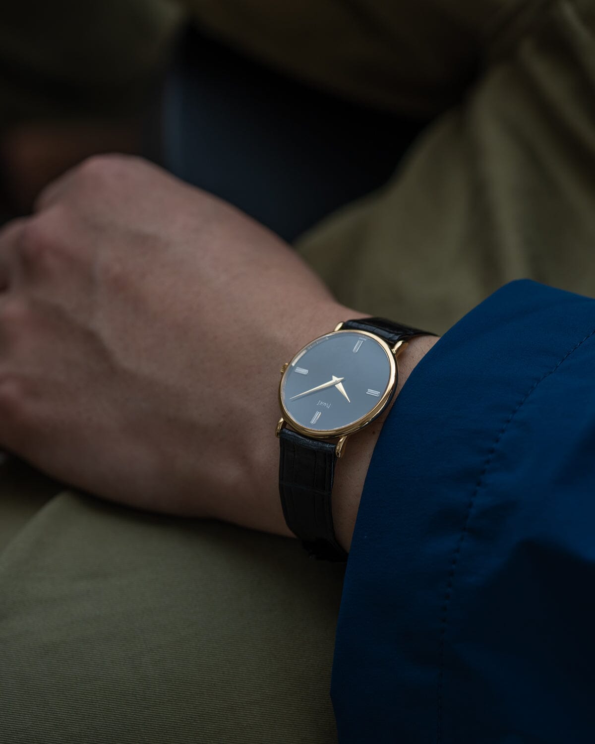 ピアジェ アルティプラノ 9025 YG オニキスダイアル Watch PIAGET