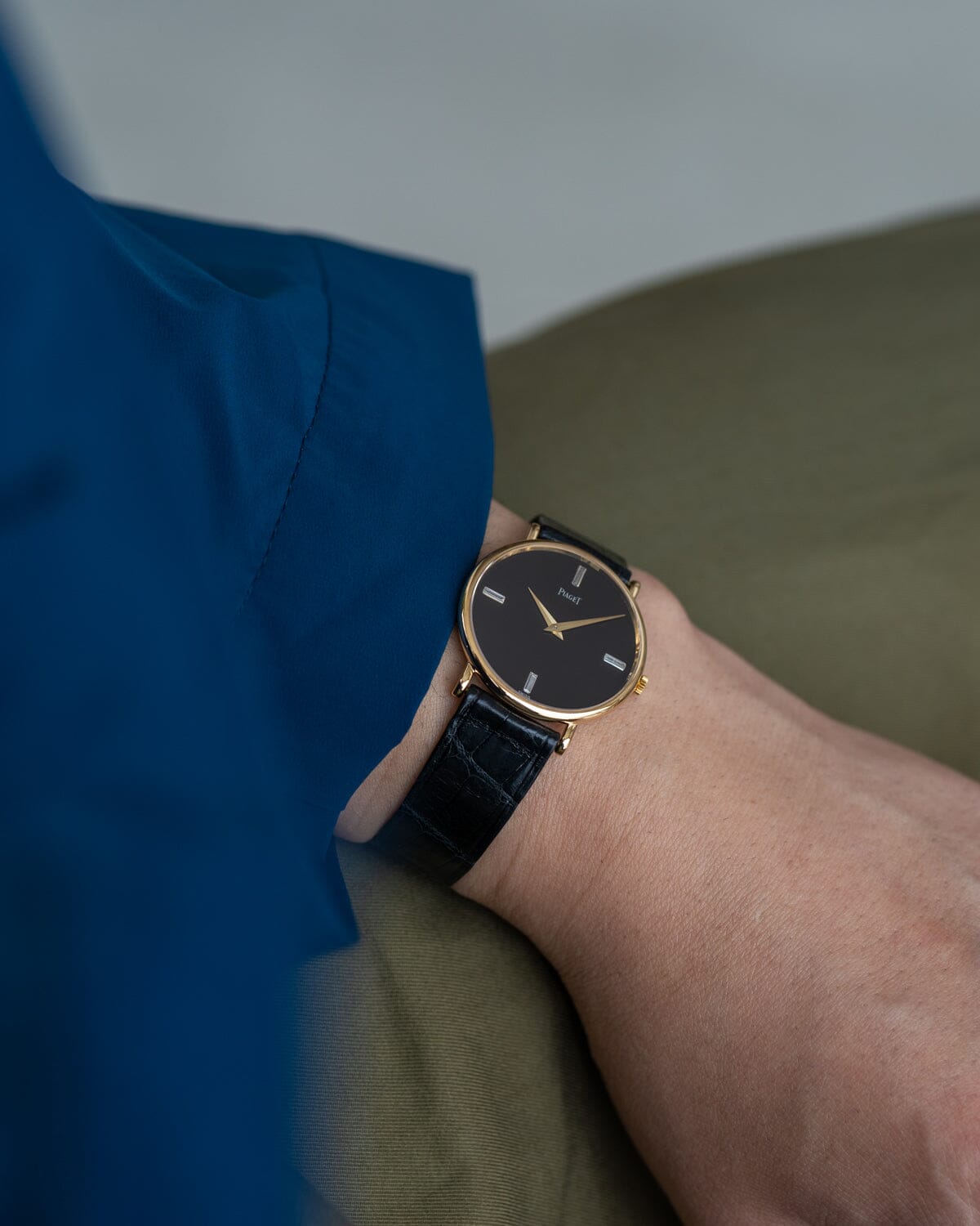 ピアジェ アルティプラノ 9025 YG オニキスダイアル Watch PIAGET