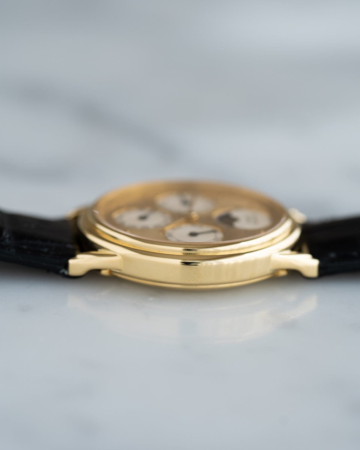Piaget Gouverneur 15958 YG Triple Calendar Moonphase Watch PIAGET