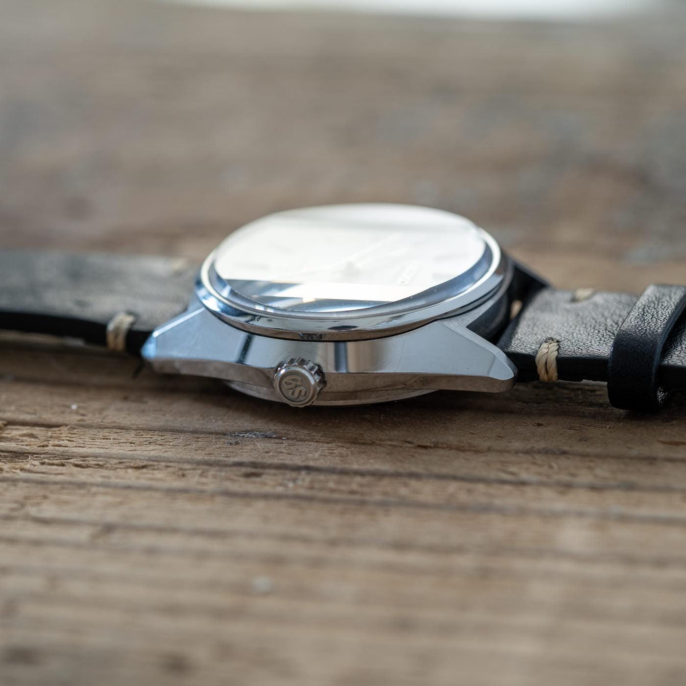 GRAND SEIKO SPECIAL Hi-BEAT 6156-8010 Faceted Crystal - Arbitro