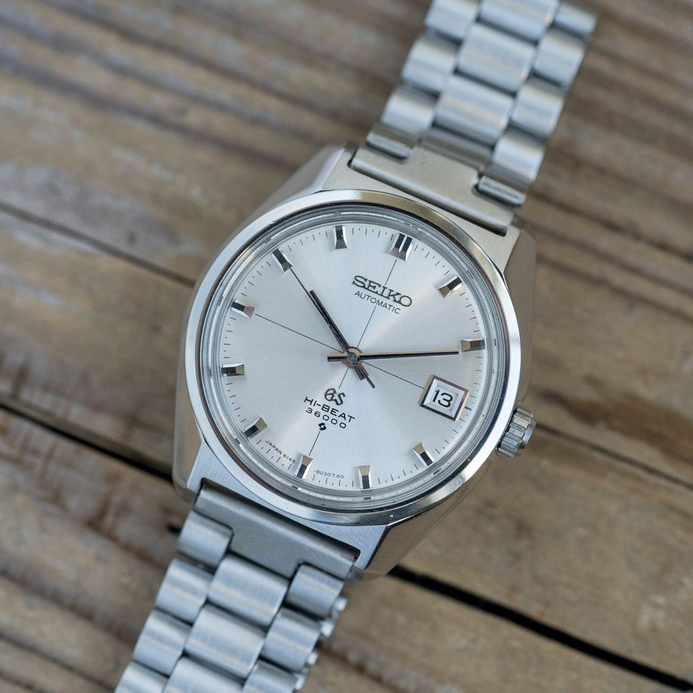 GRAND SEIKO Hi-BEAT 36000 6145-8000 Cross-Hair Dial 1960s - Arbitro