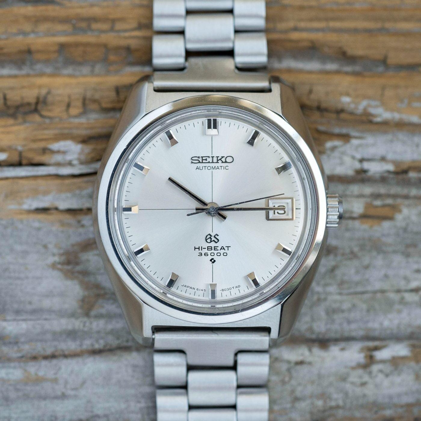 GRAND SEIKO Hi-BEAT 36000 6145-8000 Cross-Hair Dial 1960s - Arbitro