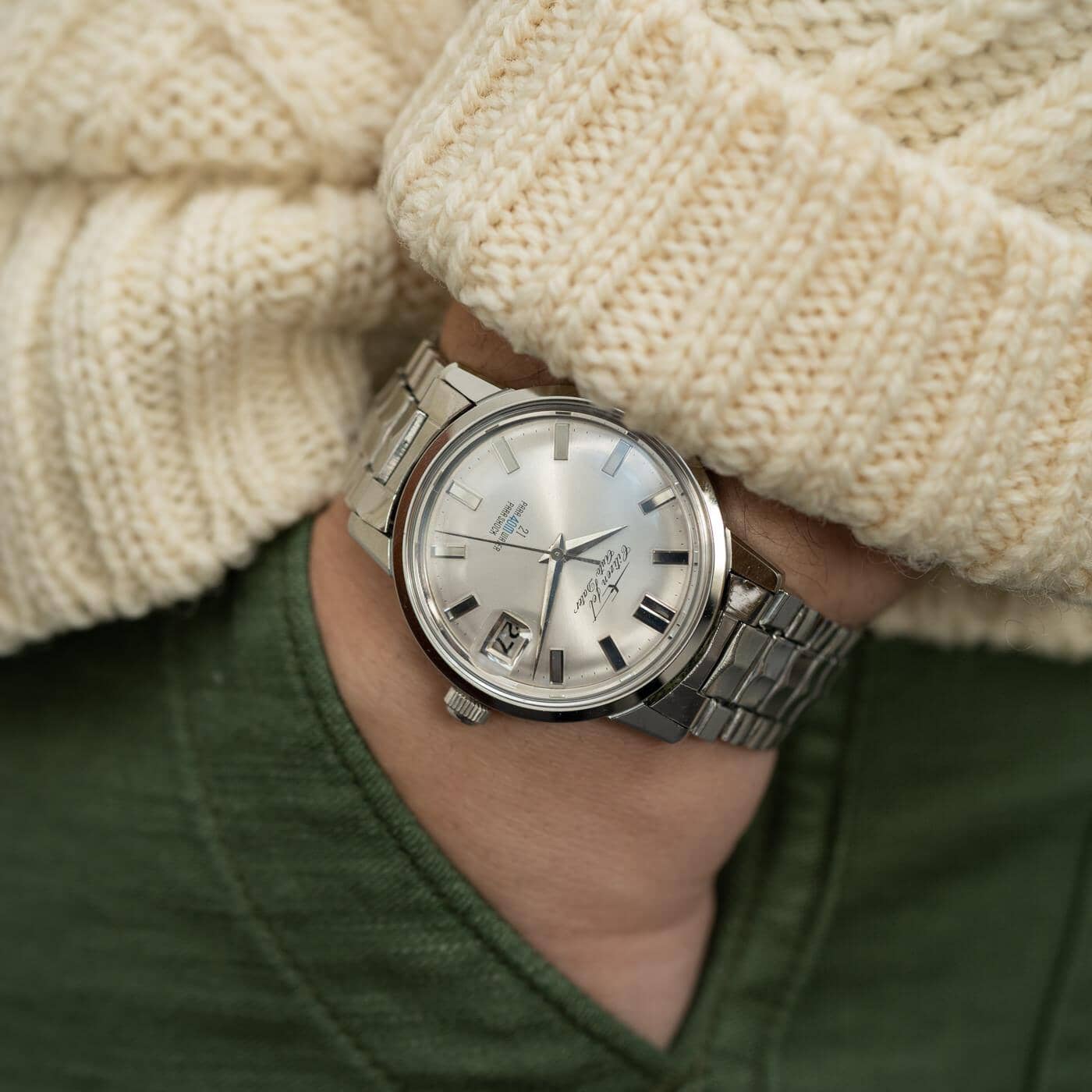 CITIZEN Jet Auto Dater Para Water AR51407061 1960s - Arbitro