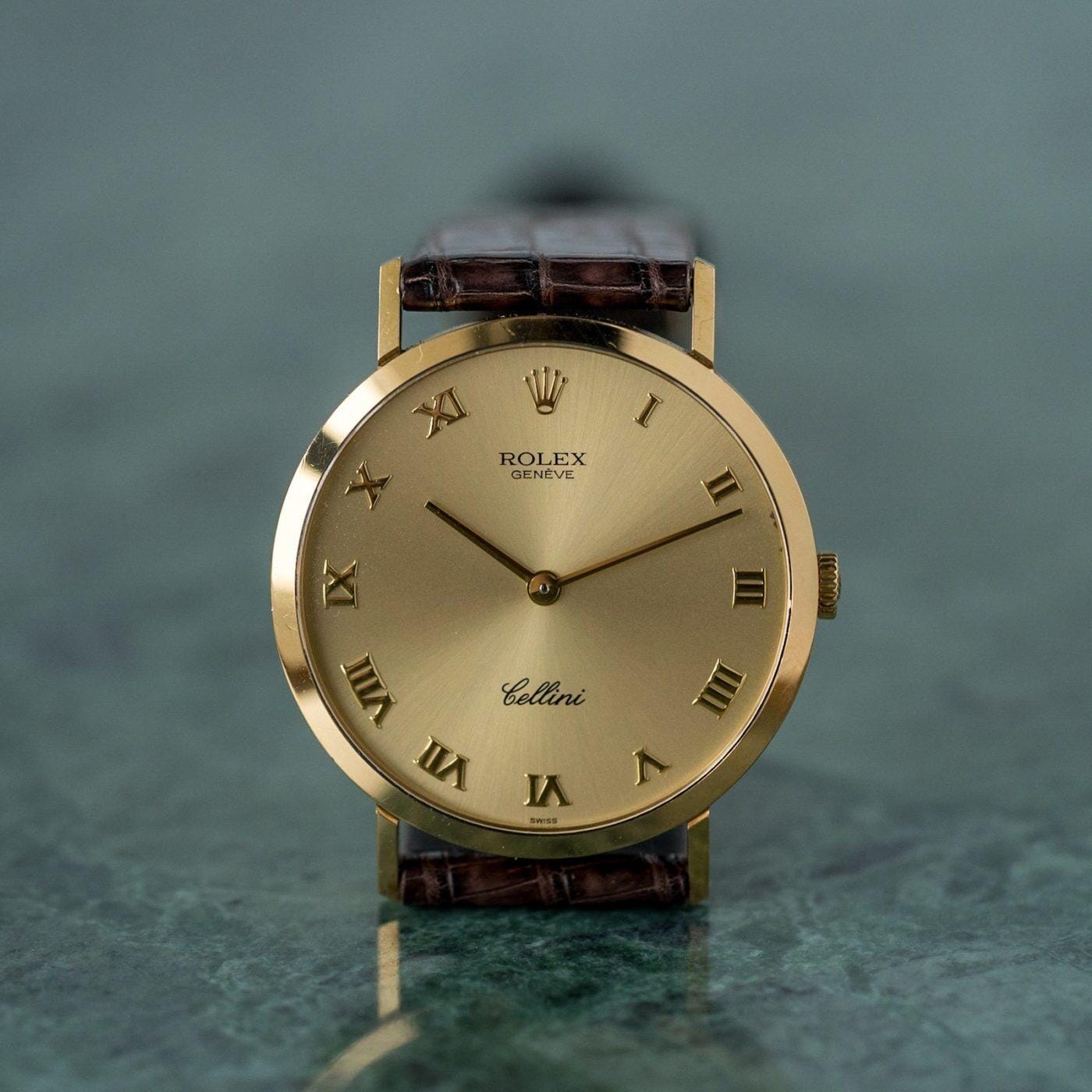 ROLEX Cellini 4112 18K YG 1990s - Arbitro
