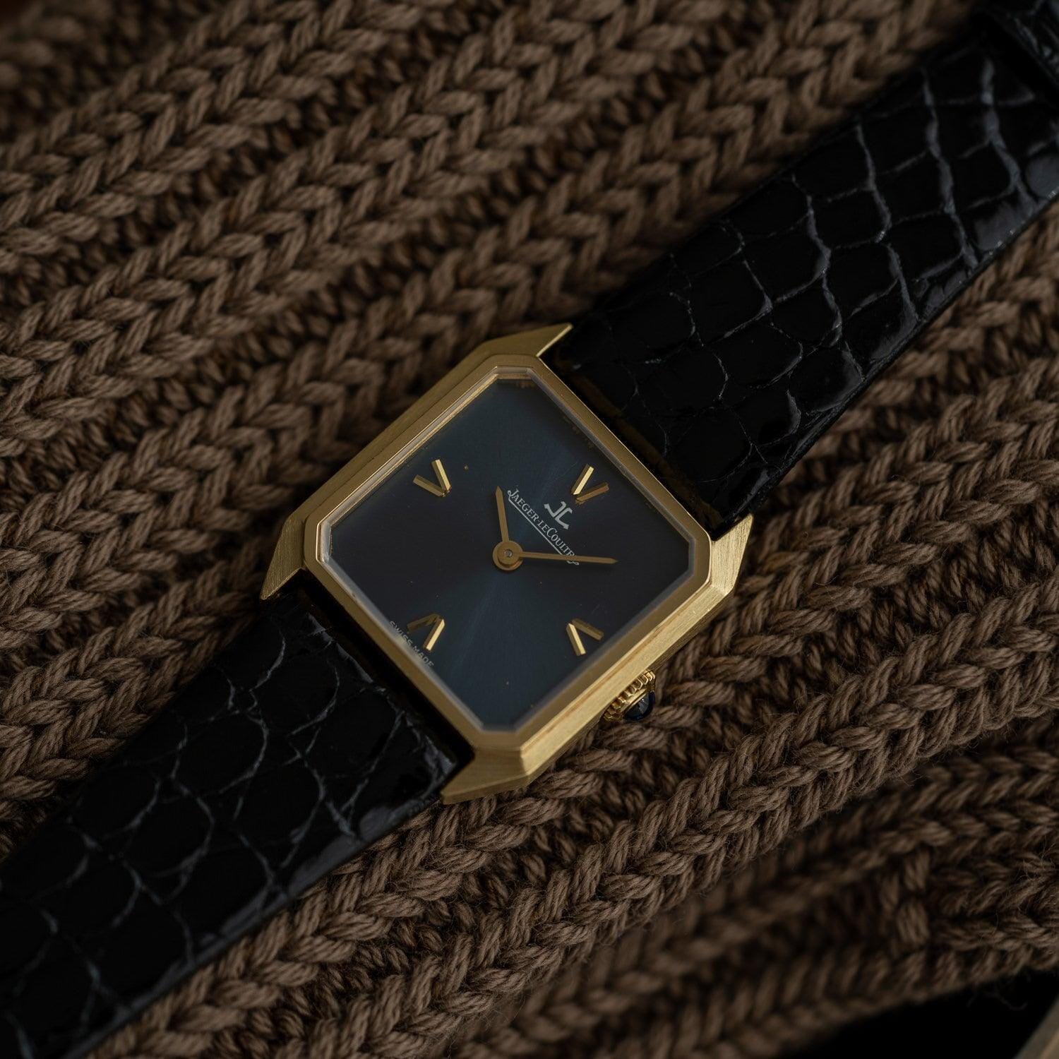 ジャガールクルト スクエア レディース YG 手巻き