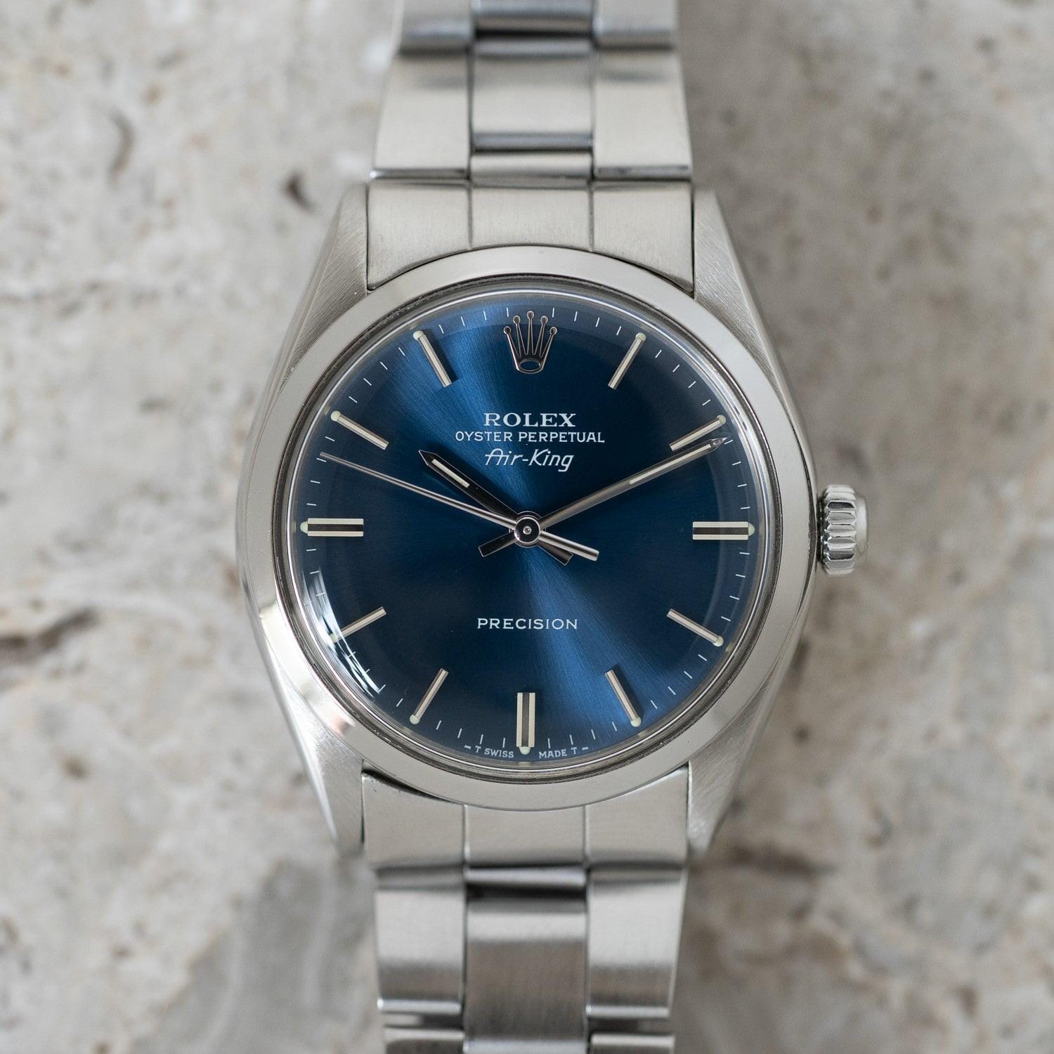 ROLEX Air-King 5500 Blue - Arbitro