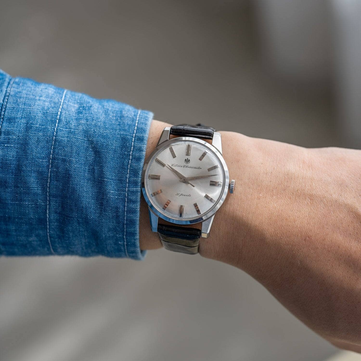 シチズン クロノメーター CR1507051 SS 31石 - Arbitro