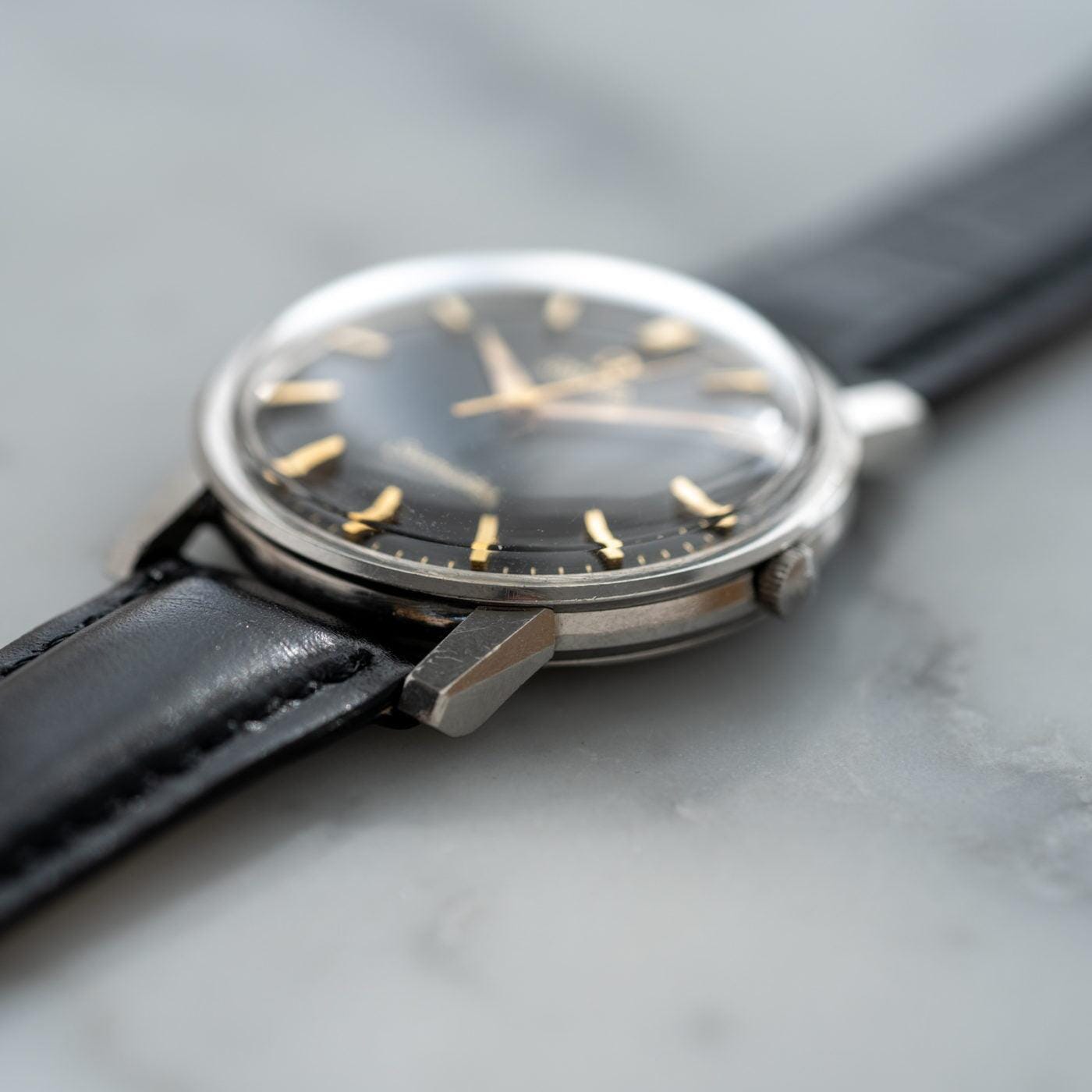 OMEGA Seamaster 165.003 Black Gilt Dial 1960s - Arbitro