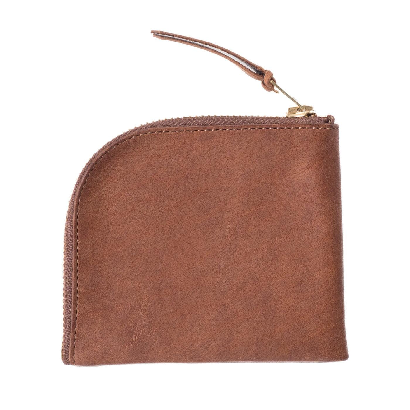 Zip Wallet (Horween Horse Leather) Beige - Arbitro