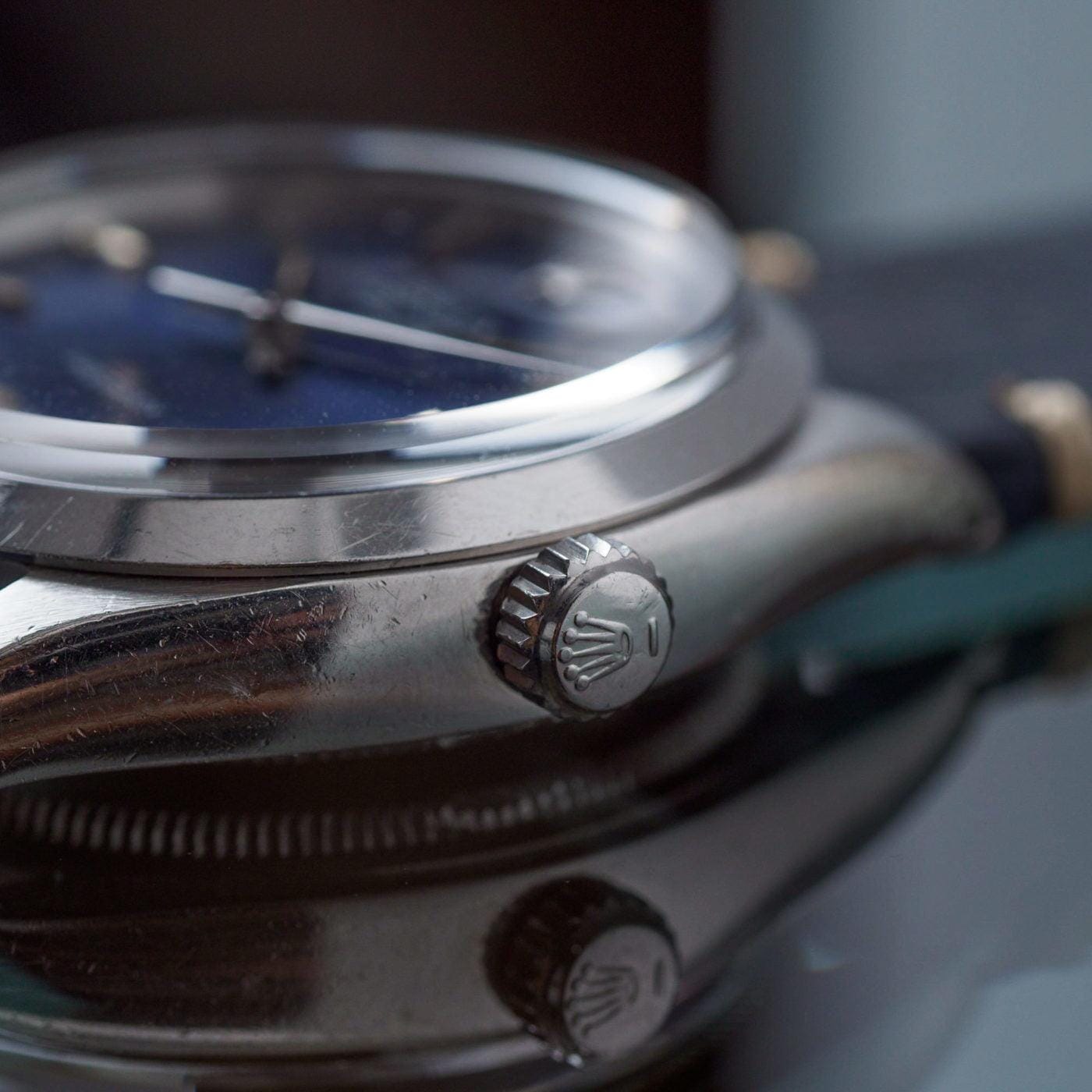 ROLEX Air-King 5500 Blue Dial - Arbitro