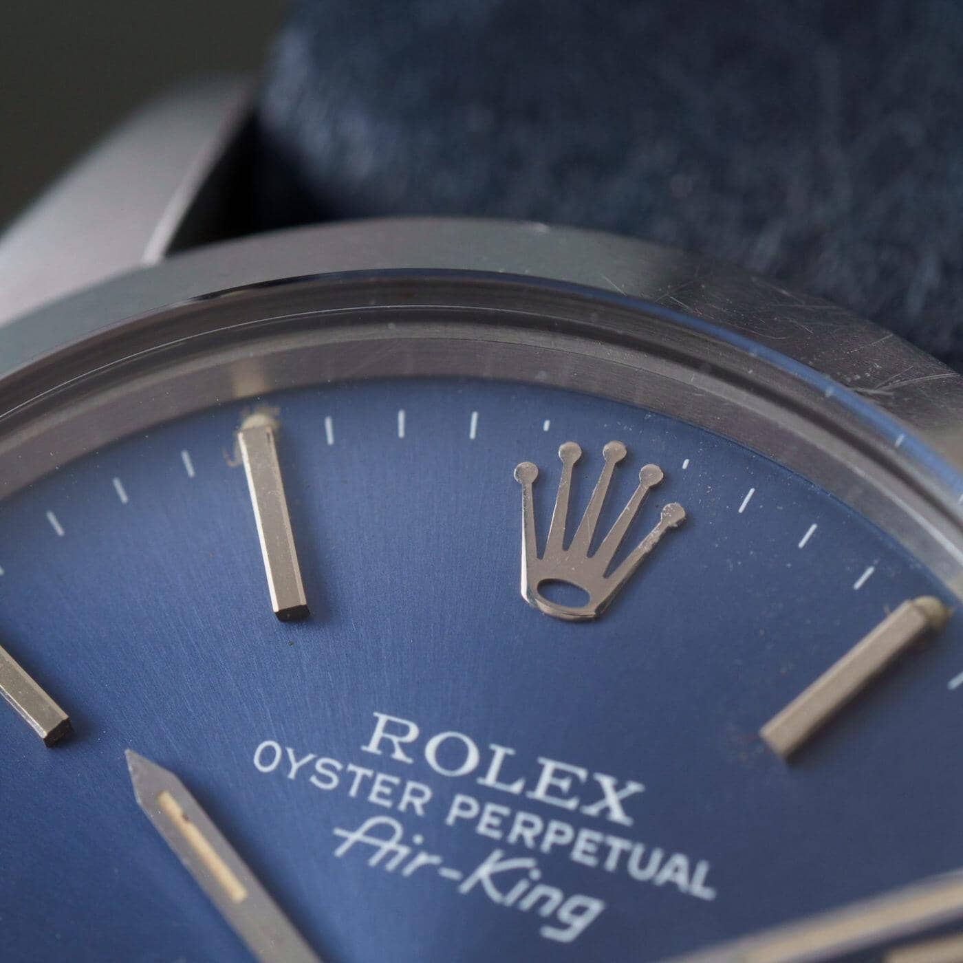 ROLEX Air-King 5500 Blue Dial - Arbitro