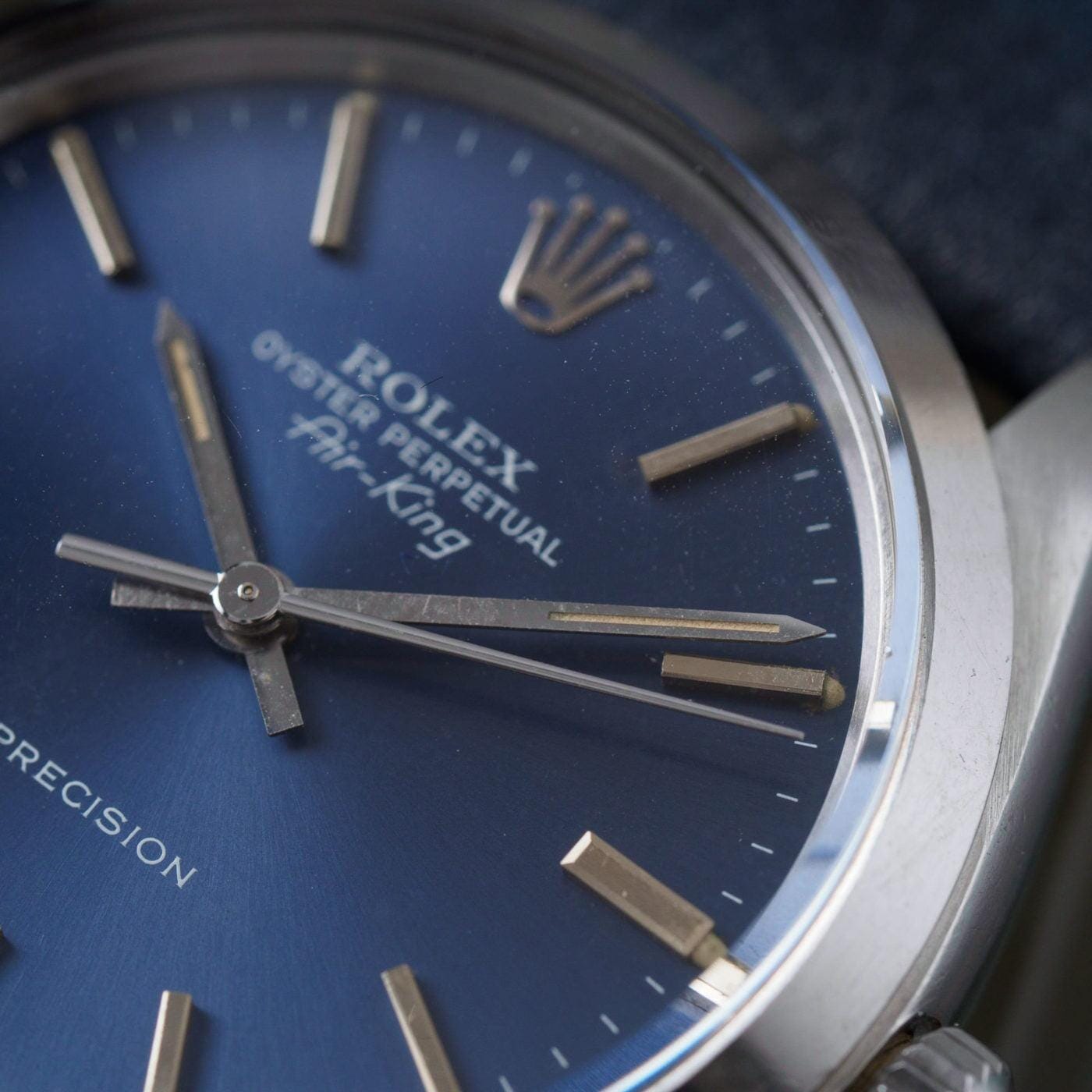 ROLEX Air-King 5500 Blue Dial - Arbitro
