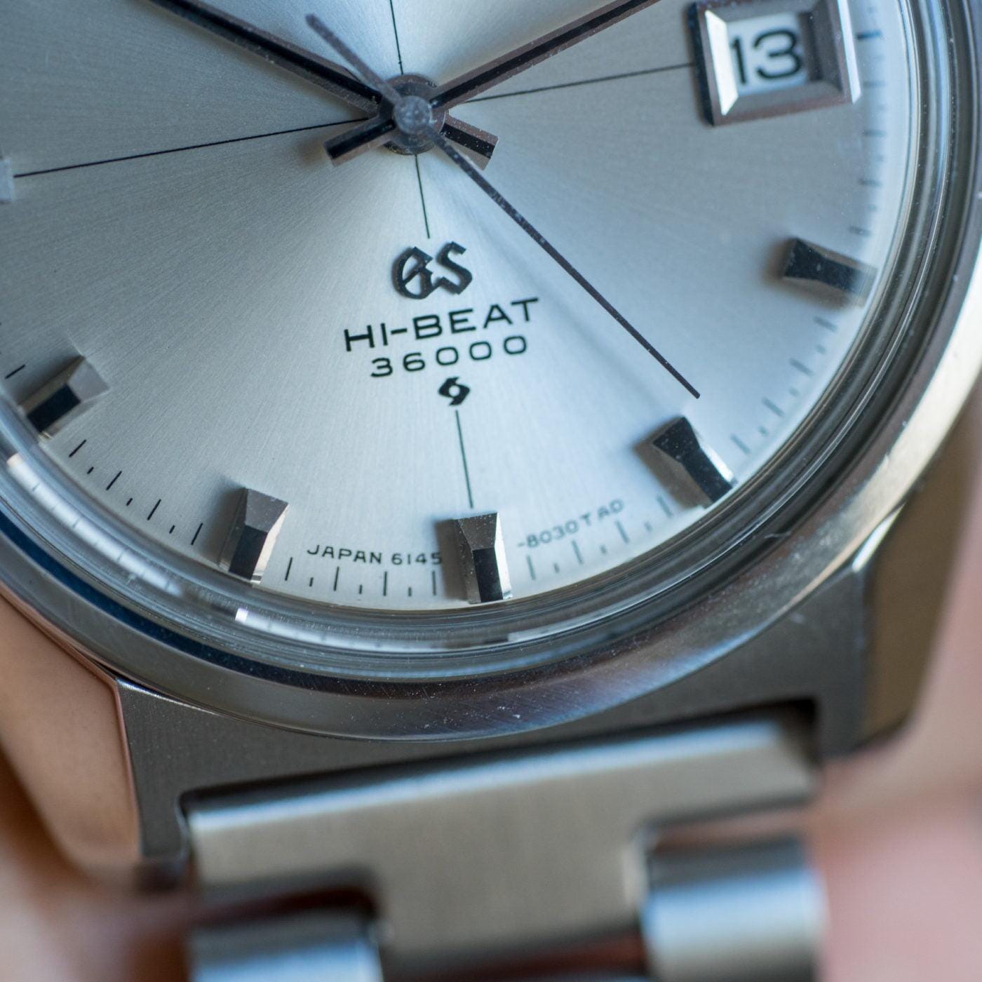 GRAND SEIKO Hi-BEAT 36000 6145-8000 Cross-Hair Dial 1960s - Arbitro