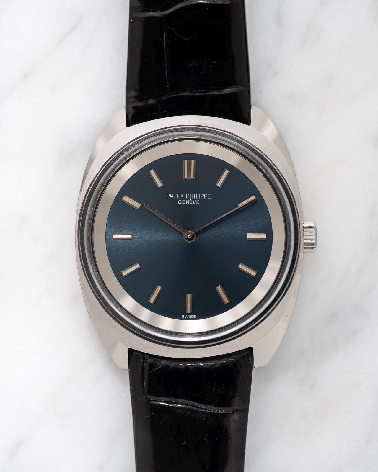 パテック フィリップ カラトラバ 3579 SS ブルー Watch PATEK PHILIPPE