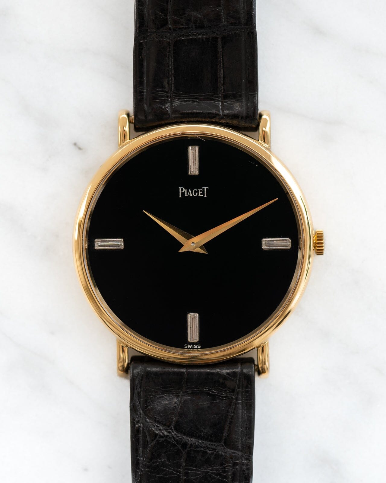 ピアジェ アルティプラノ 9025 YG オニキスダイアル Watch PIAGET