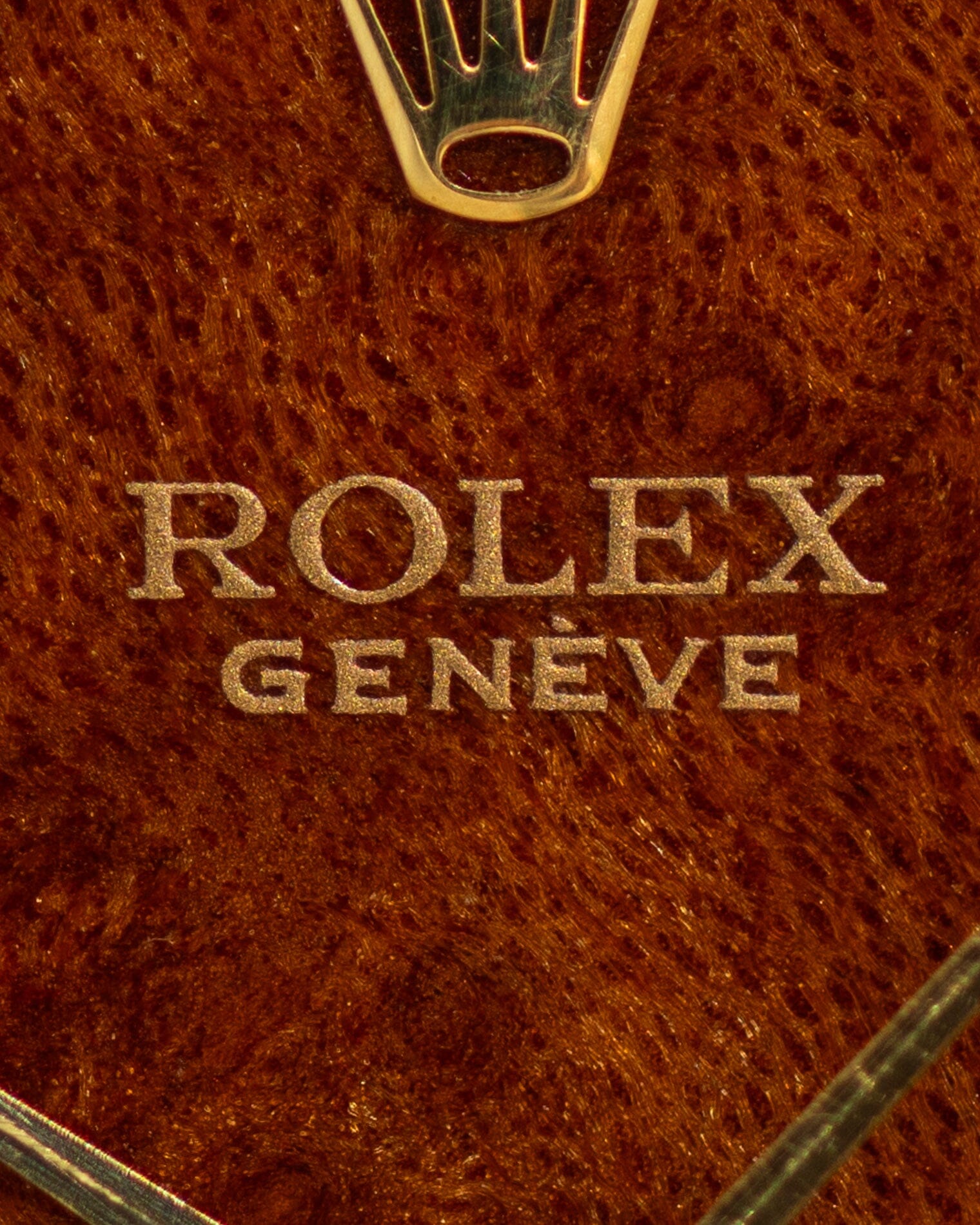 Rolex チェリーニ 4127 YG ウッドダイアル 箱保証書付き Watch ROLEX 