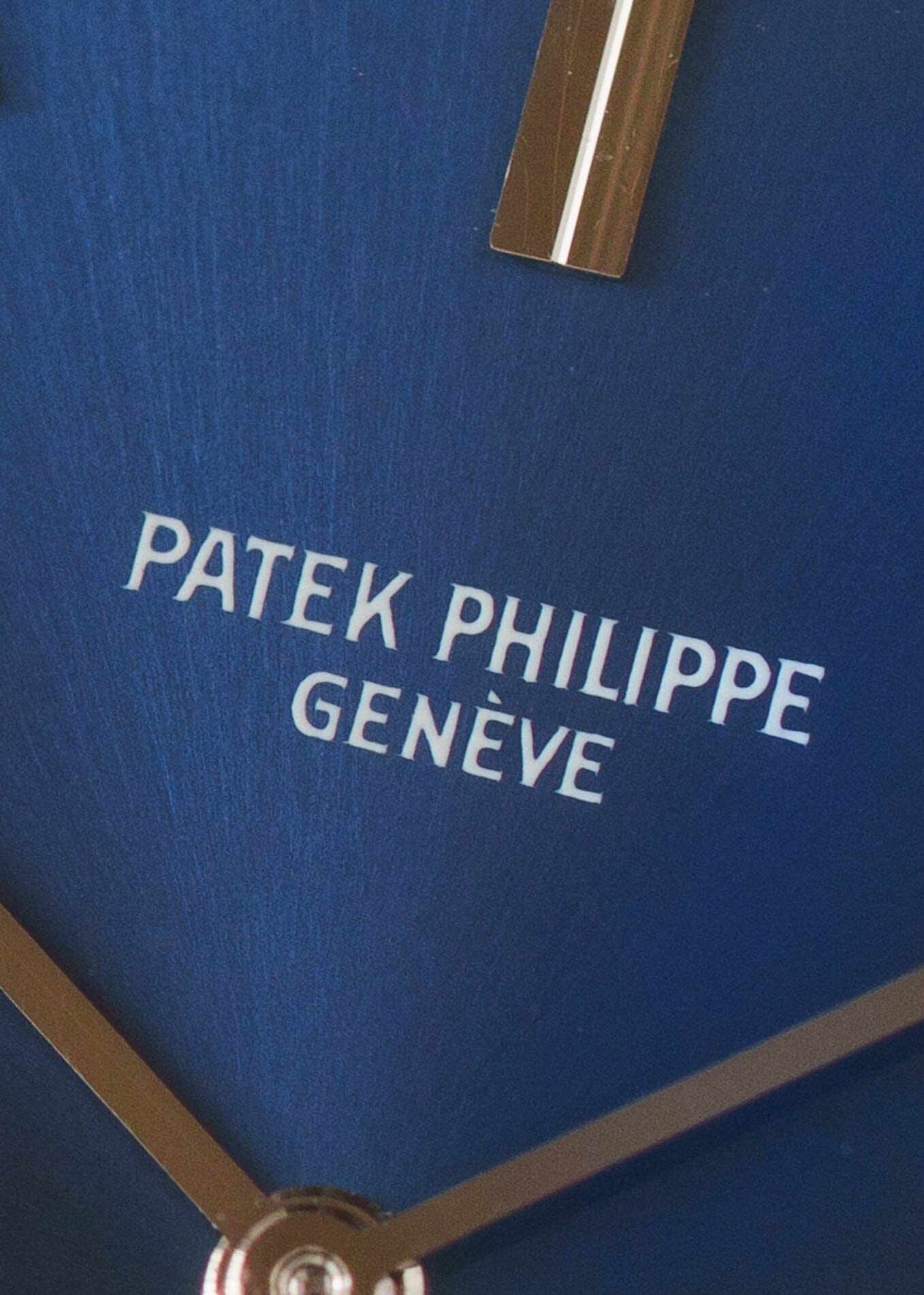 Patek Philippe ゴールデンエリプス 3548 WG ブルーダイアル 箱保証書付き Watch PATEK PHILIPPE 