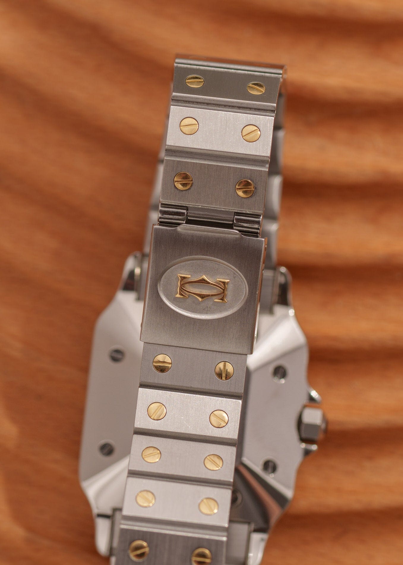 Cartier サントスガルベ LM 2961 自動巻き 国際永久保証書付き Watch CARTIER 