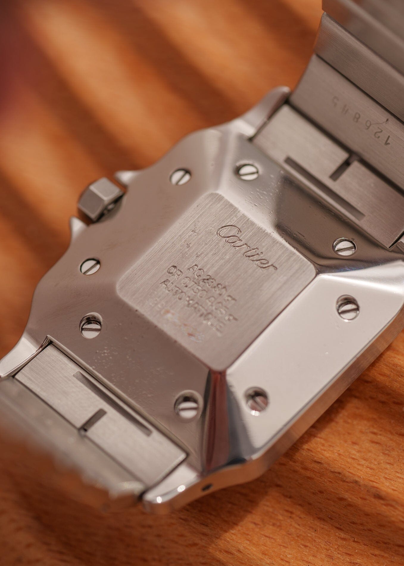Cartier サントスガルベ LM 2961 自動巻き 国際永久保証書付き Watch CARTIER 