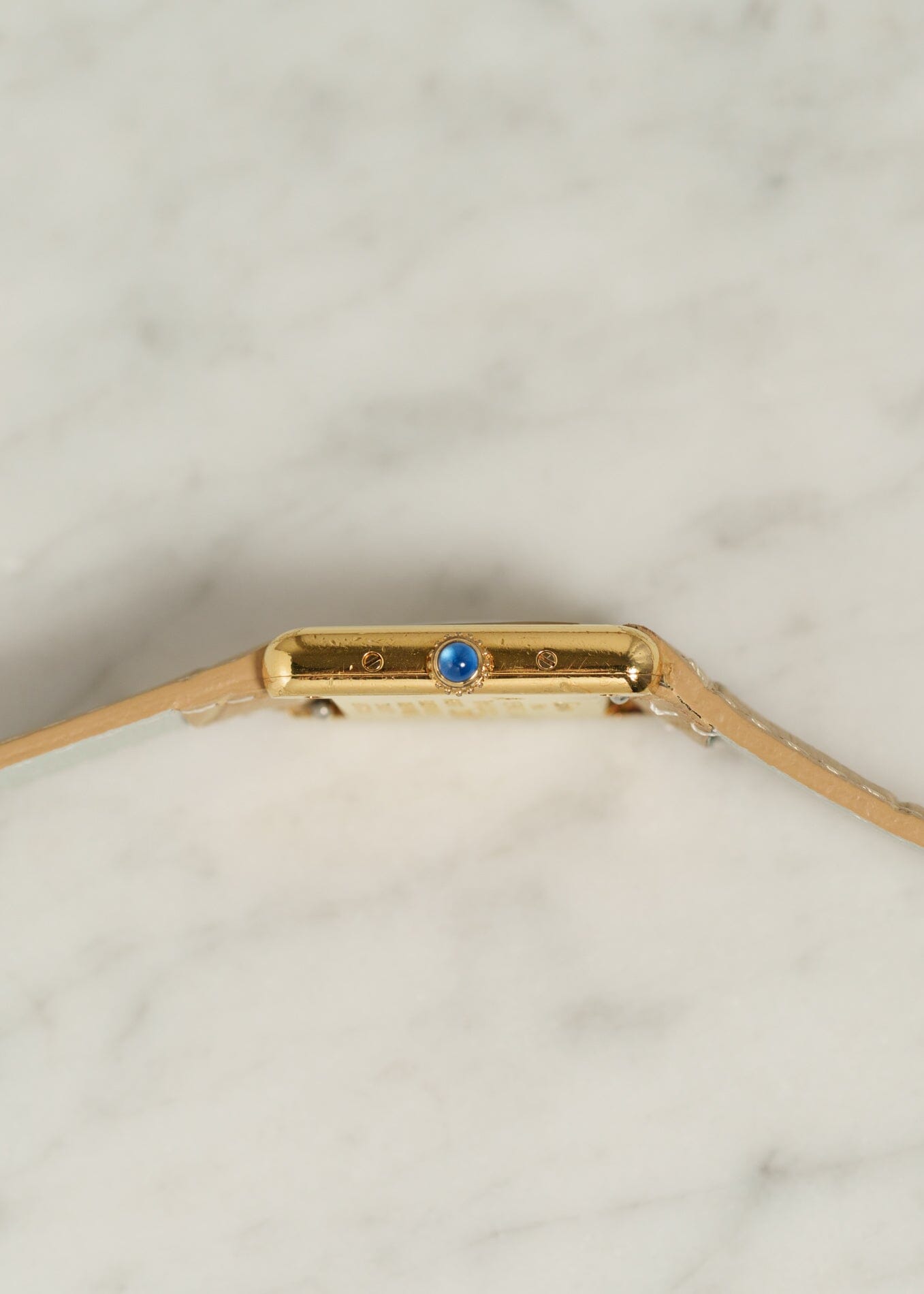 カルティエ マストタンク SM 縦ローマン QZ Watch CARTIER 