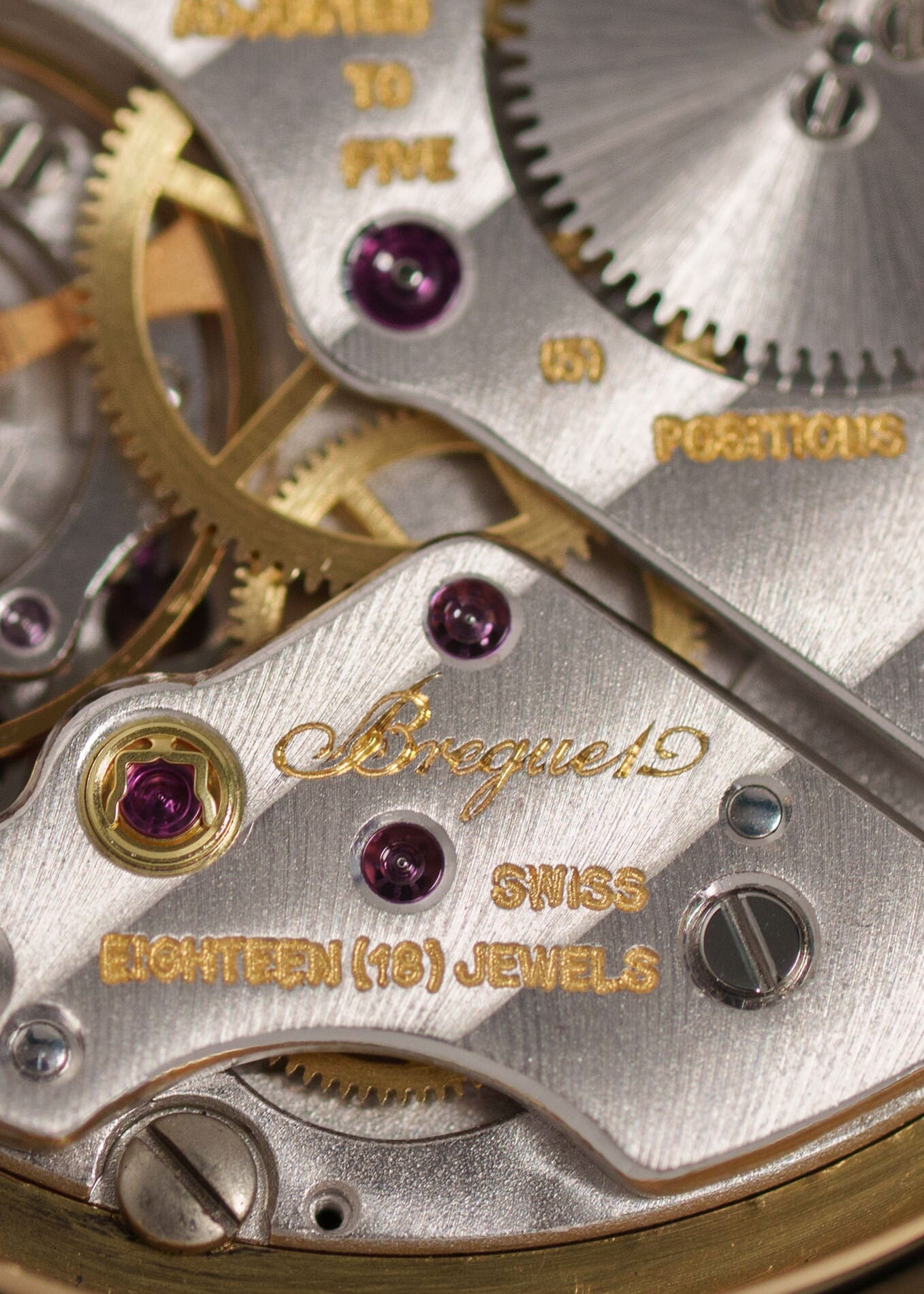 Breguet クラシック YG タイガーアイ 手巻き Cal.839 Watch BREGUET 