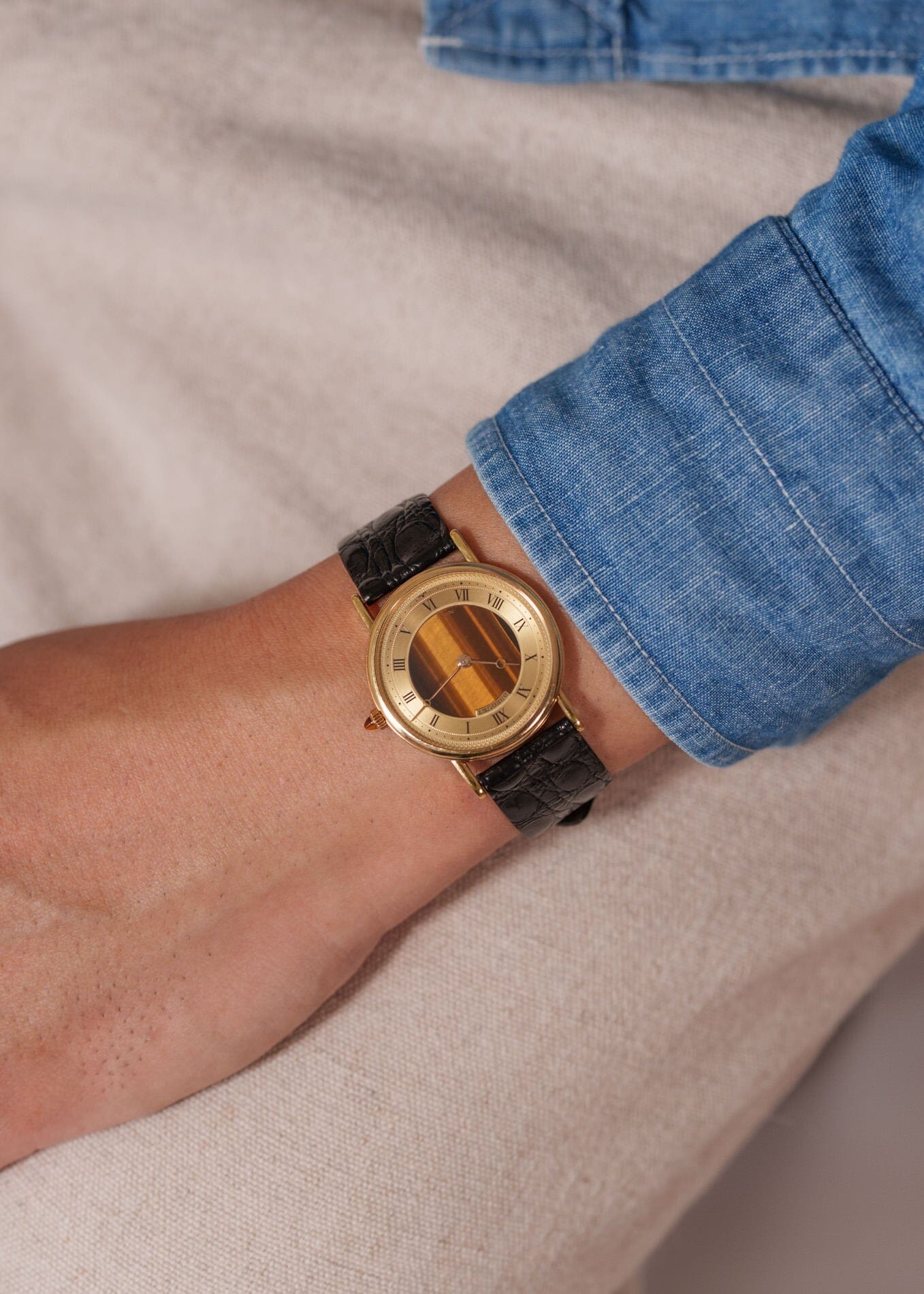 Breguet クラシック YG タイガーアイ 手巻き Cal.839 Watch BREGUET 