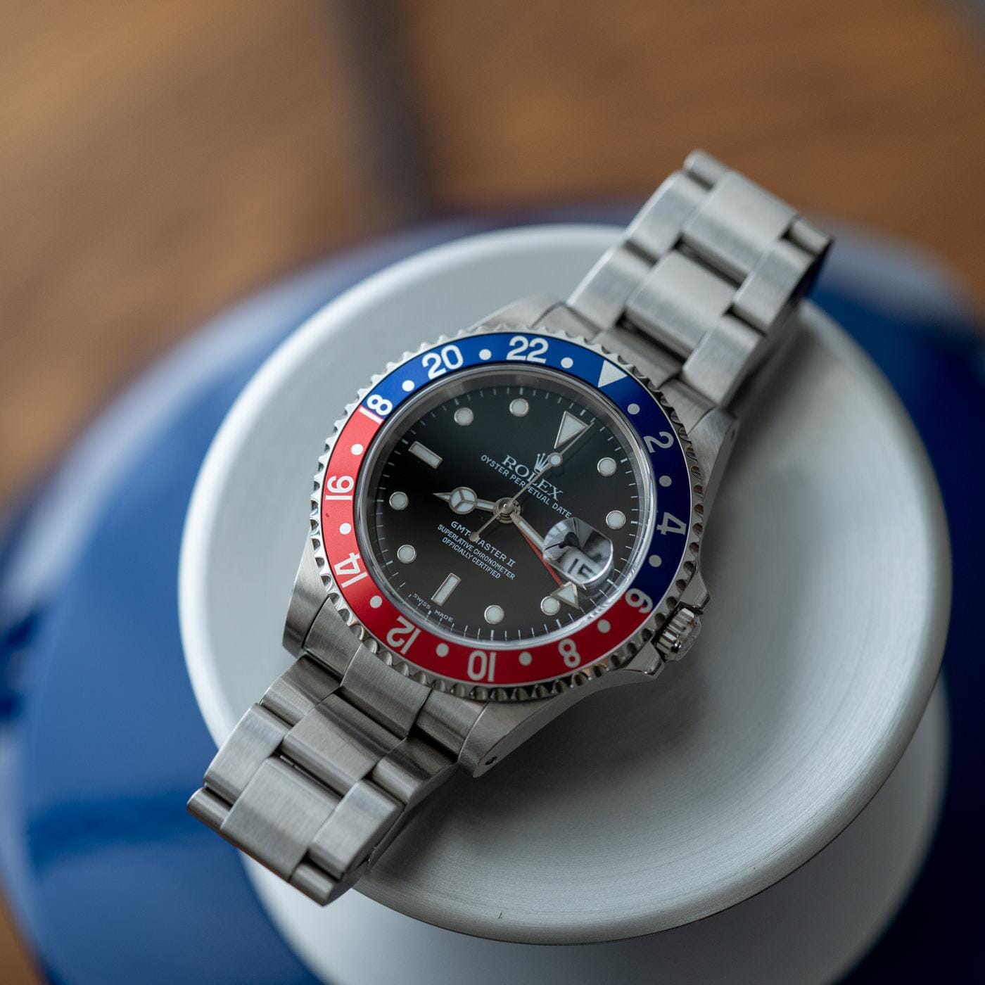 ROLEX GMT Master II 16710 Pepsi Bezel - Arbitro