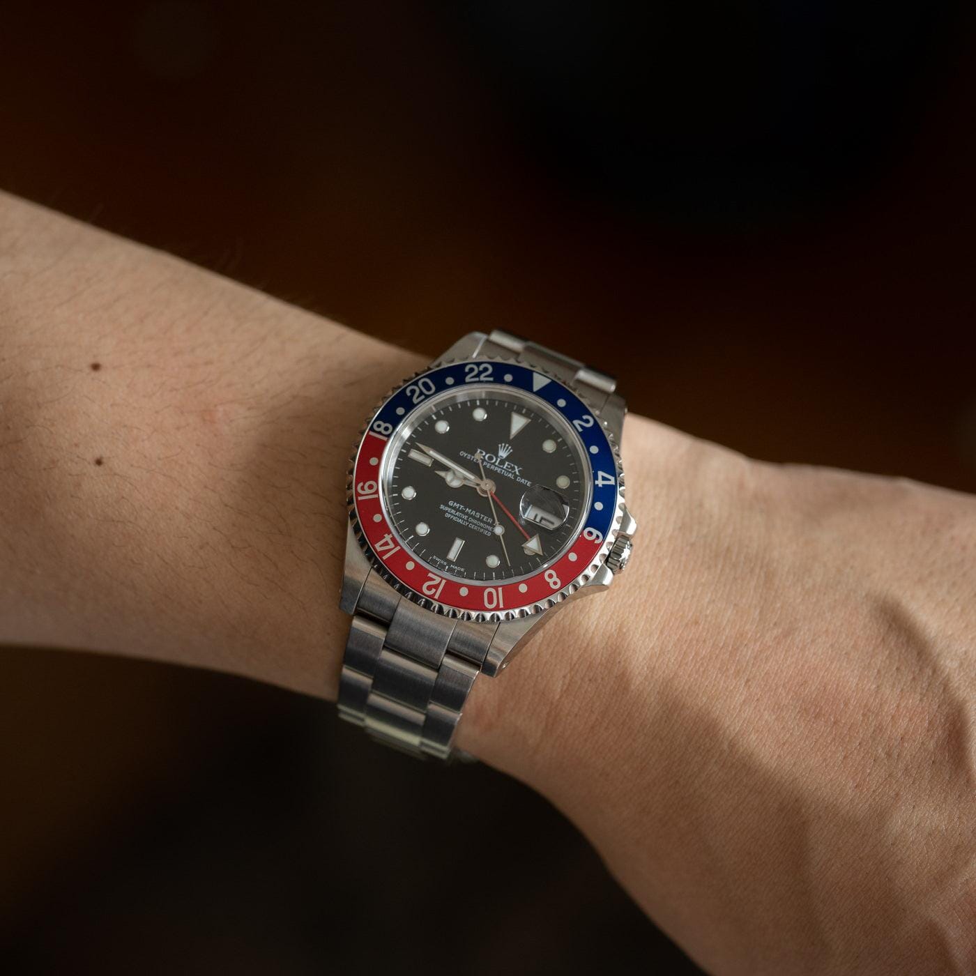 ROLEX GMT Master II 16710 Pepsi Bezel - Arbitro