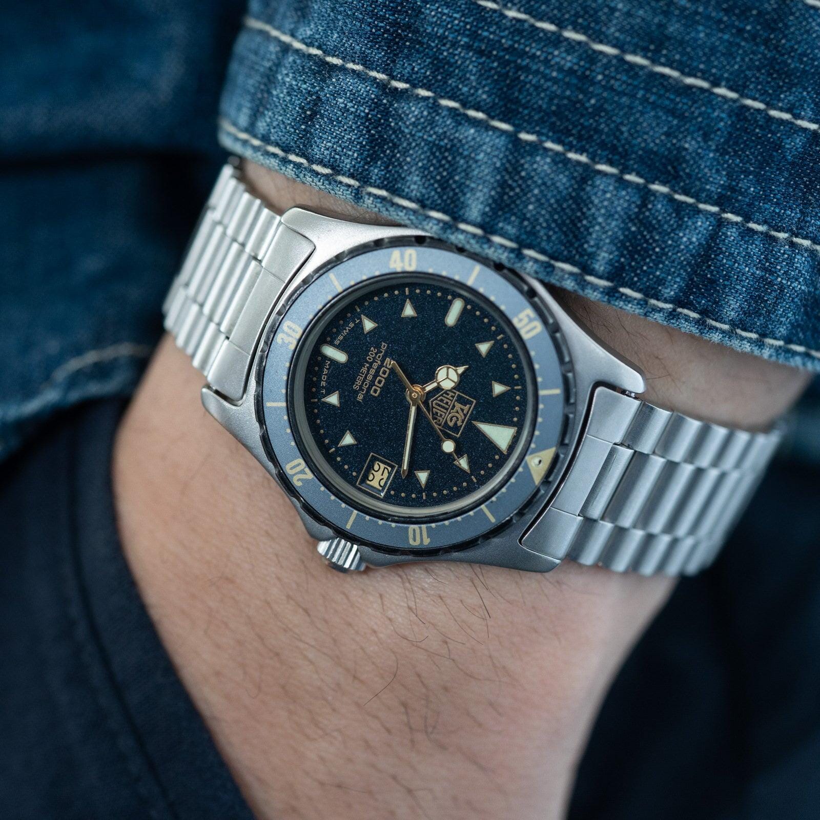 TAG HEUER 2000 Professional 972.613 Moondust Dial