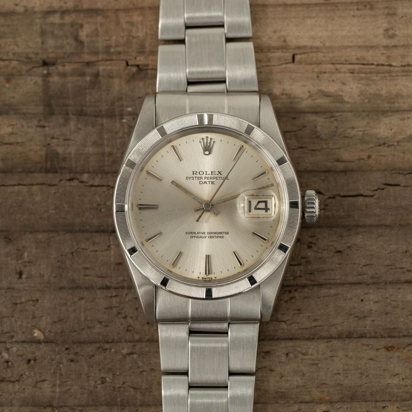 ROLEX Oyster Perpetual Date 1501 Silver Dial - Arbitro