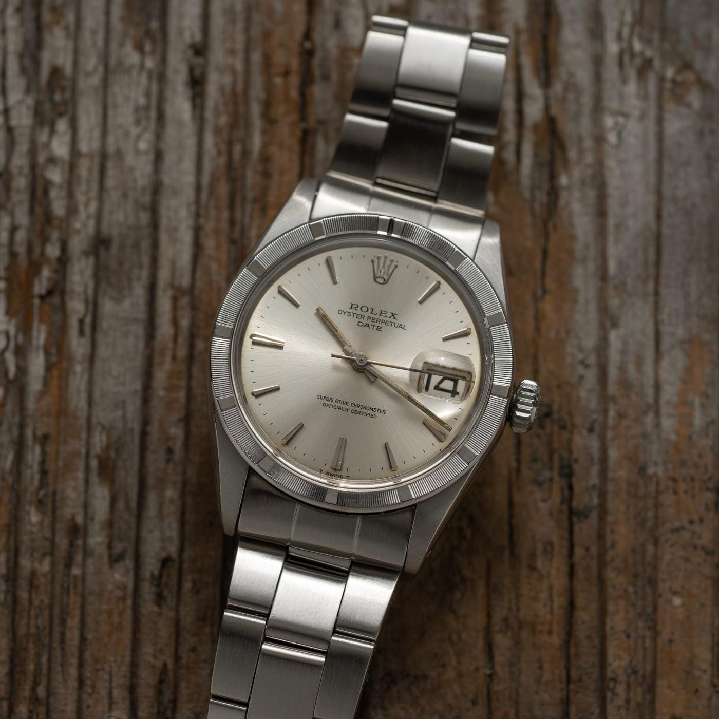 ROLEX Oyster Perpetual Date 1501 Silver Dial - Arbitro