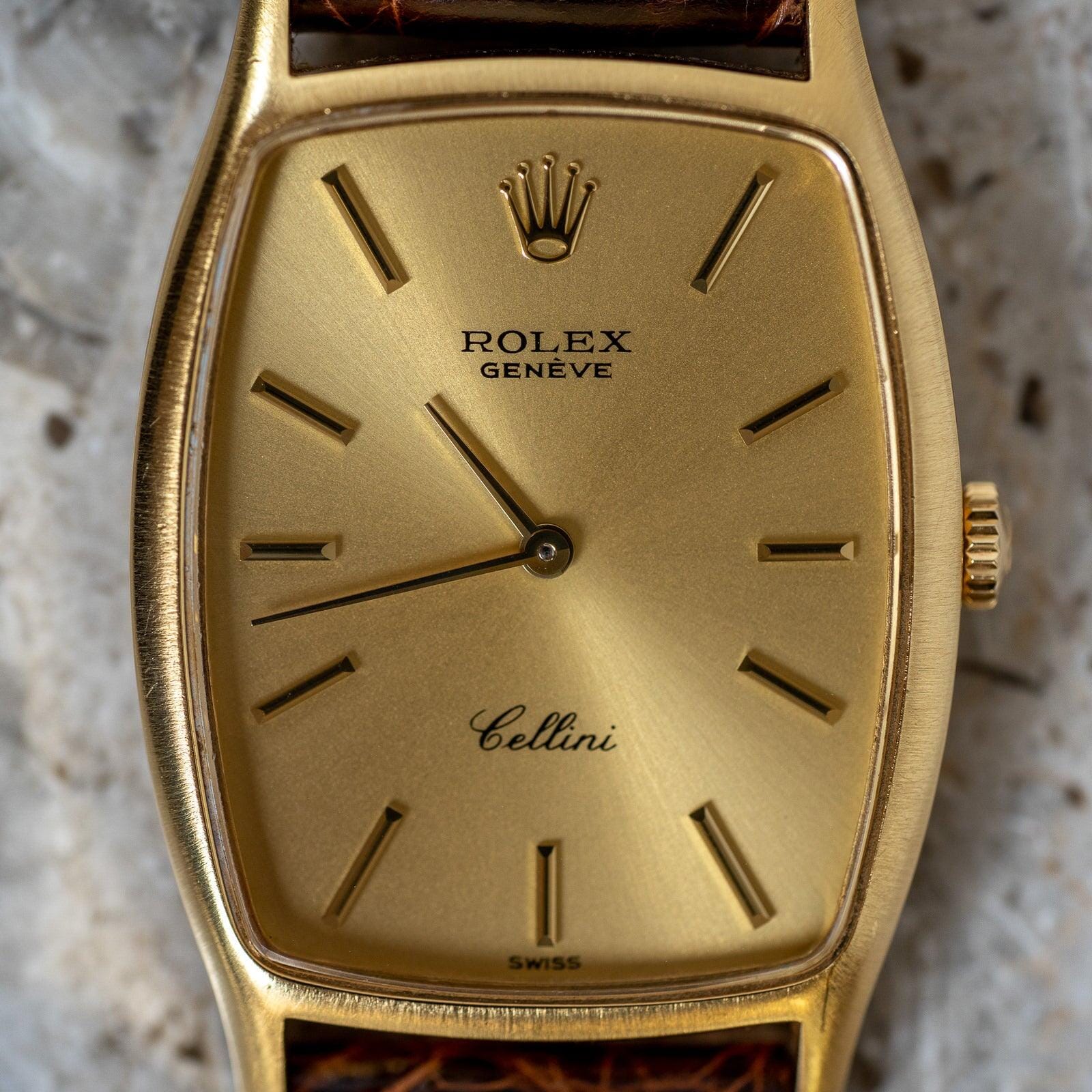 ROLEX Cellini 3807 YG Champagne Dial - Arbitro