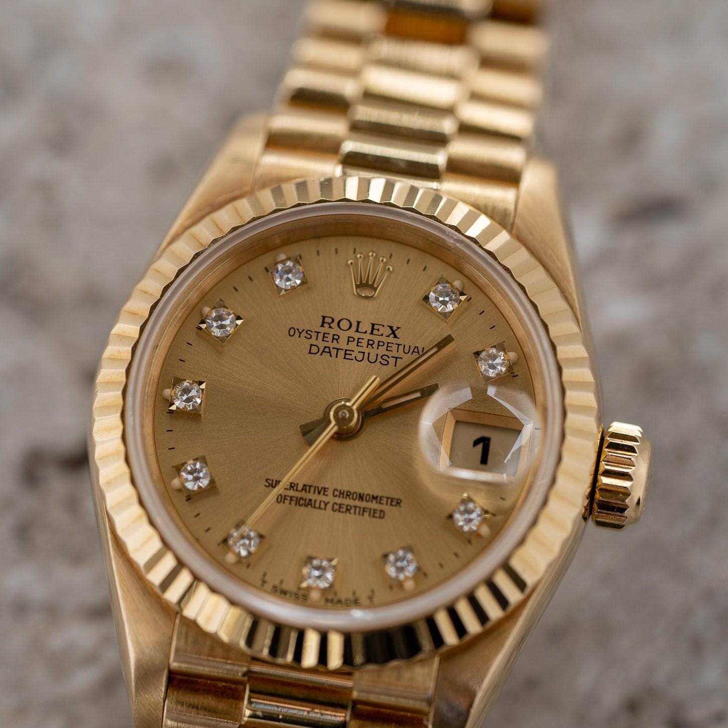 ROLEX Lady-Datejust 69178G 18K YG - Arbitro