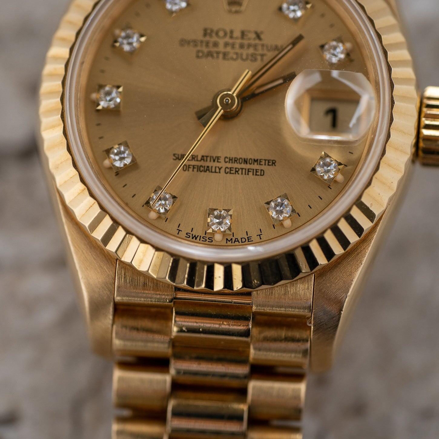 ROLEX Lady-Datejust 69178G 18K YG - Arbitro