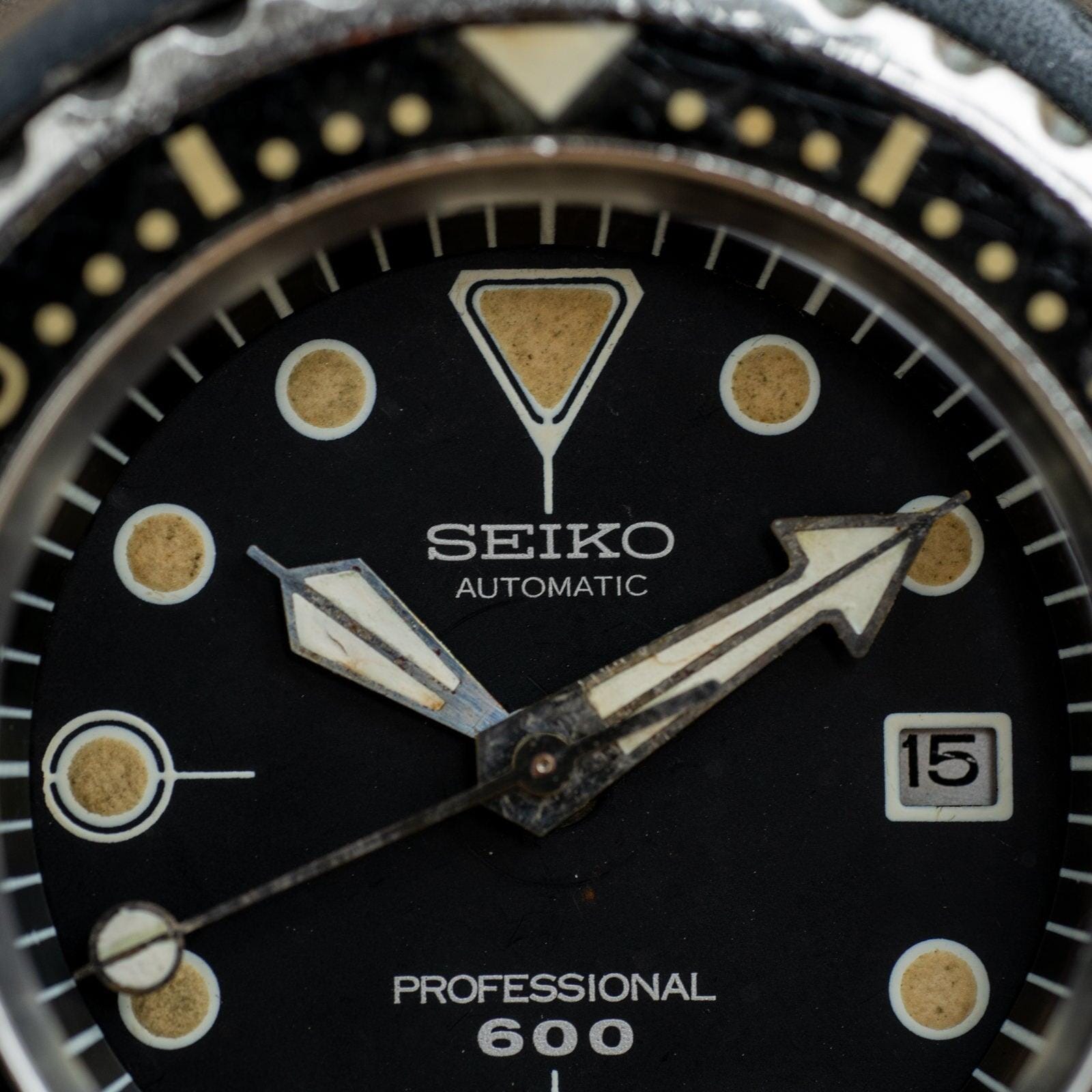 SEIKO Professional Diver 600m 6159-7010 Titanium /セイコー 600m ダイバー ツナ