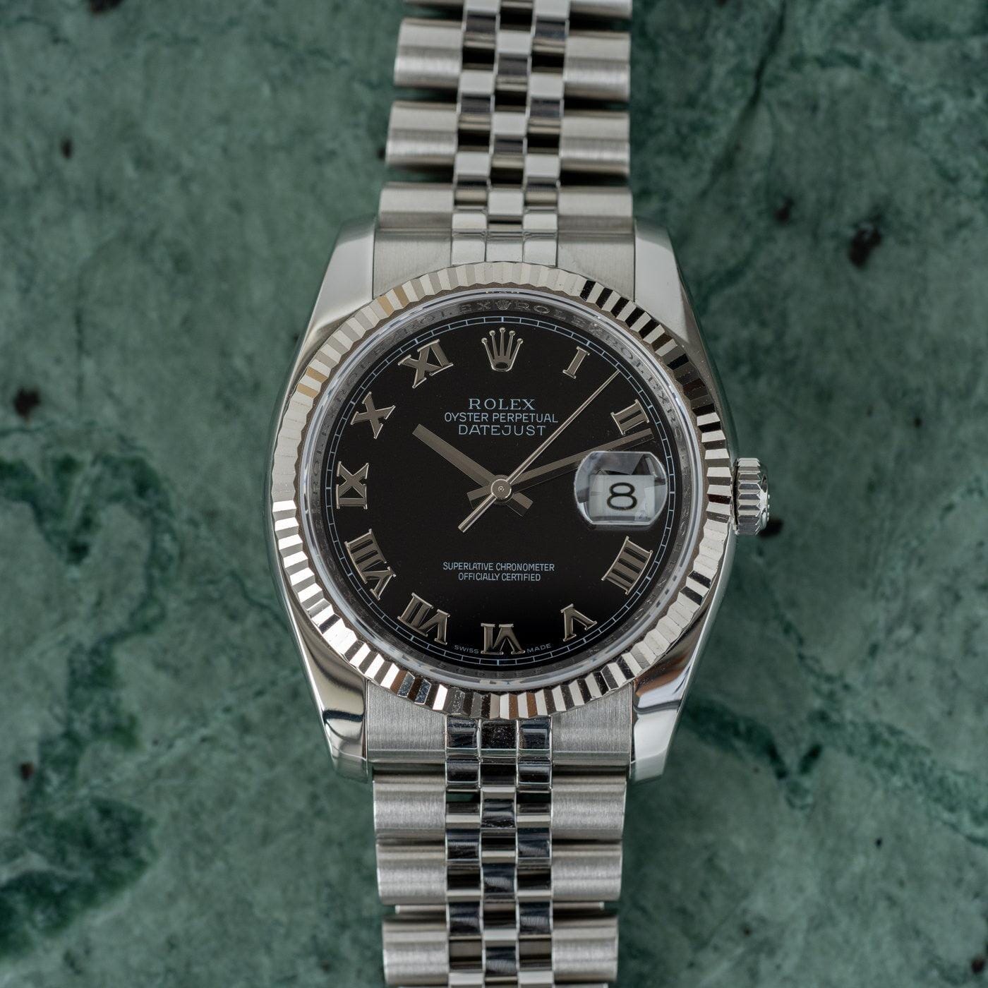 ROLEX Oyster Perpetual Datejust 116234 Black - Arbitro